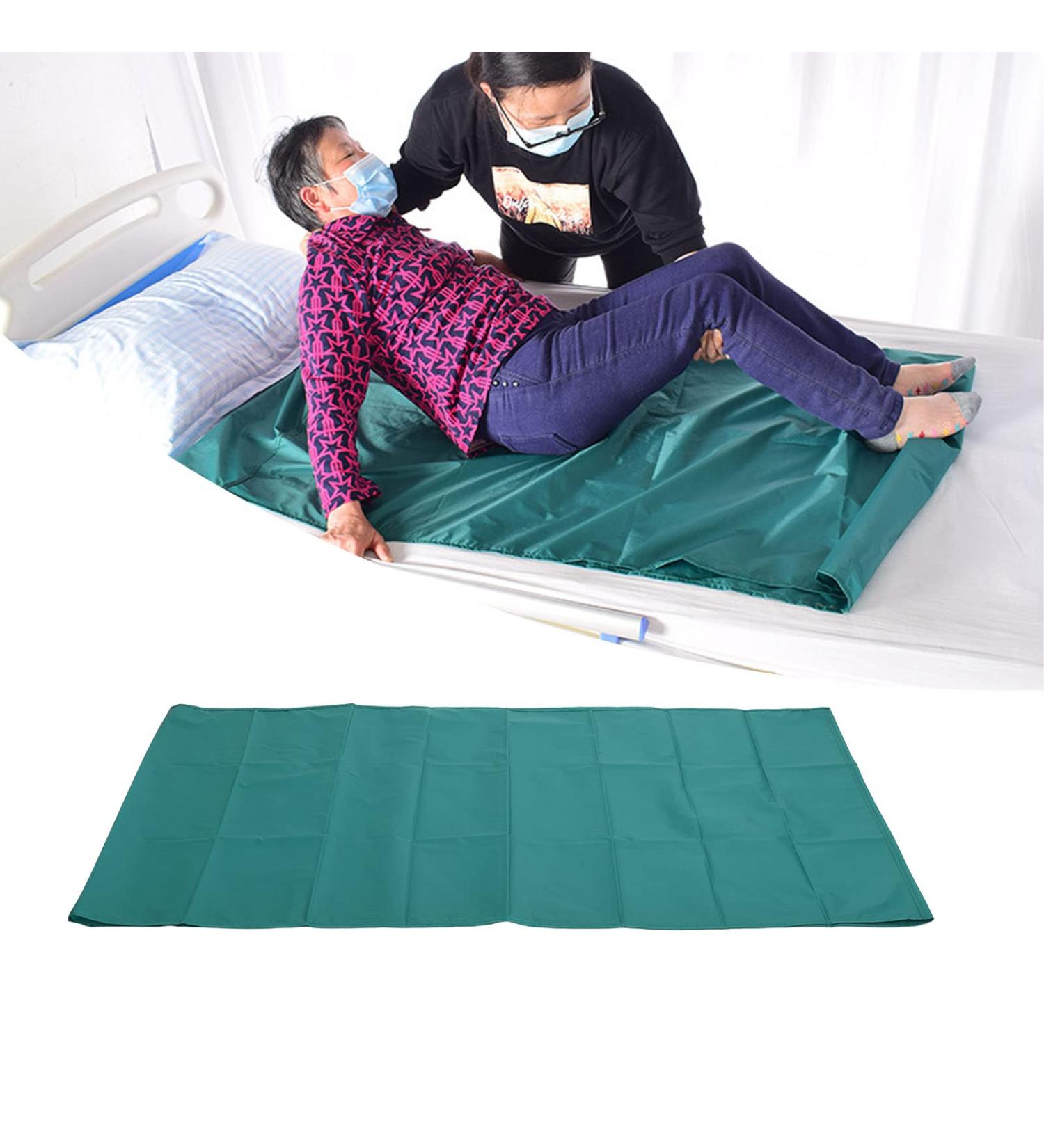 Reusable Nylon Hospital Bed Sheet for Patient Transfer | Gliding Solution for Elderly Support (135x75cm) - Washable & Durable - Buy Online on GoSupps.com