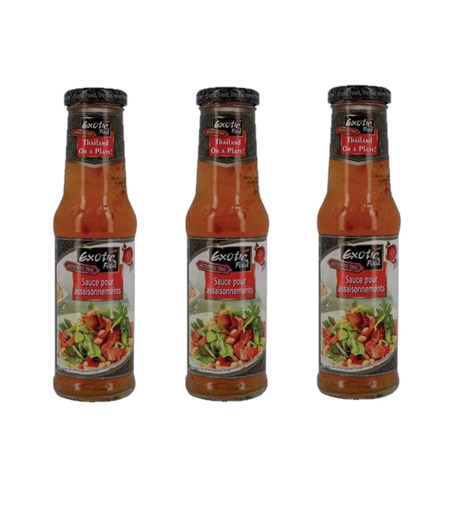 Exotic Food Pack of 3 x Seasoning Sauce - 250ml Bottle