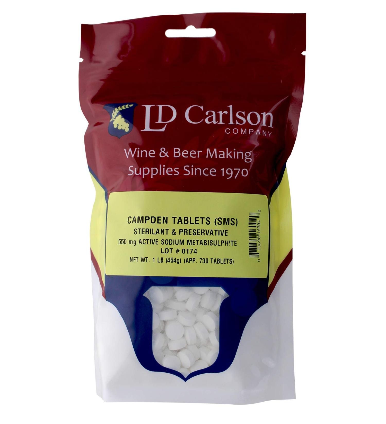 Buy Campden Tablets (Sodium Metabisulfite) - 1 Pound Bulk | Fast International Shipping - Buy Online on GoSupps.com