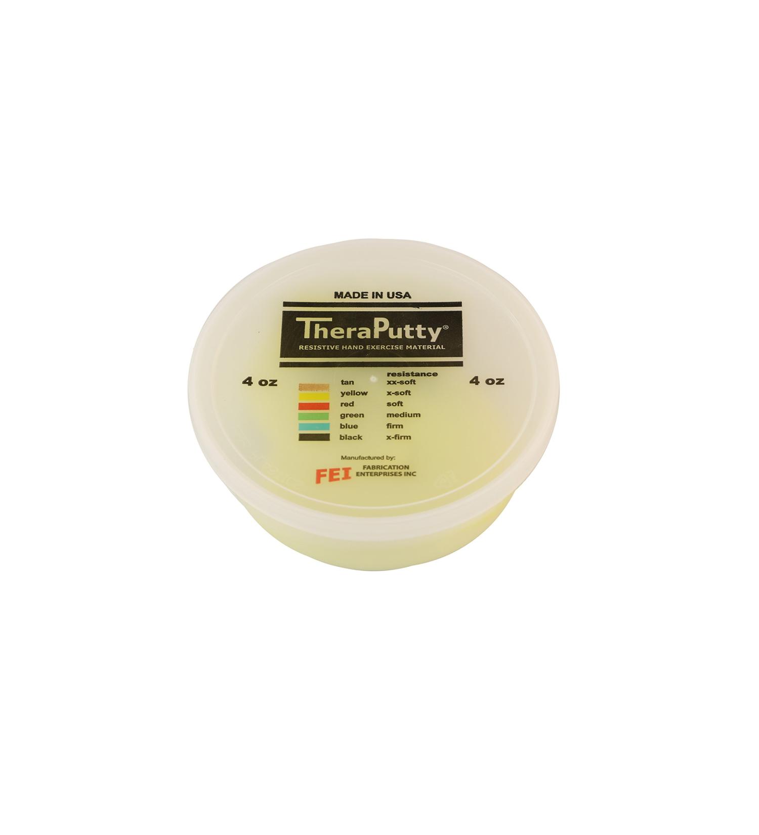 Cando - 263615 - 263615 263615 TheraPutty Plus , Yellow: X-Soft, 4 oz