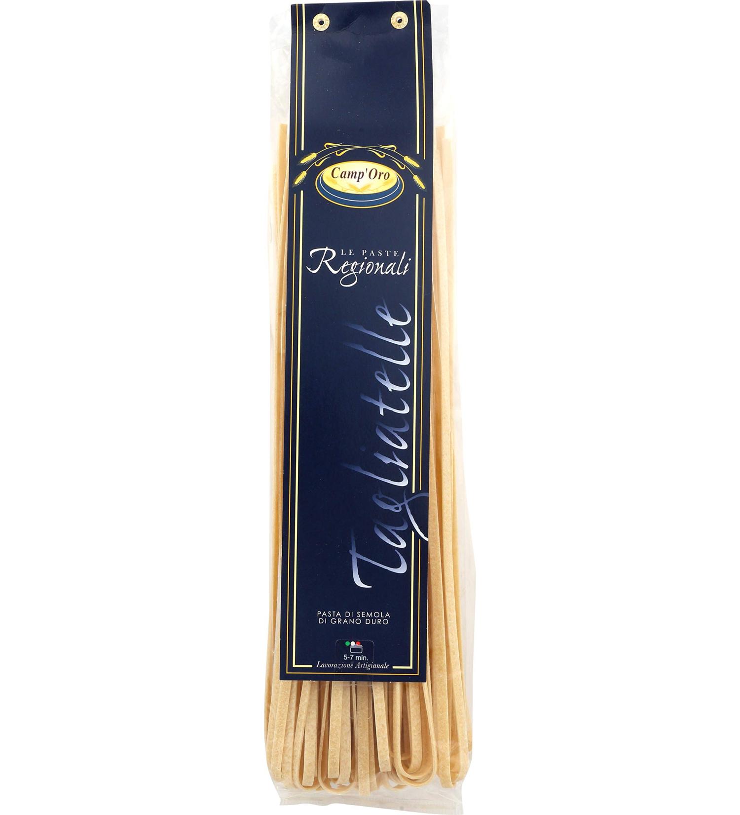 Camp'Oro Le Regionali Italian Pasta Tagliatelle 17.6oz (Pack of 12) - Buy Online on GoSupps.com