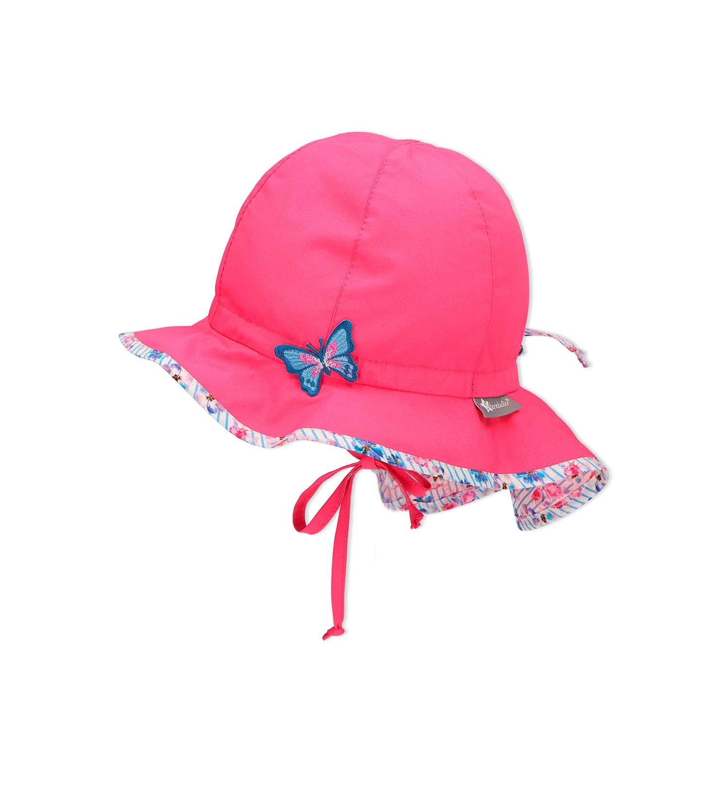 Buy Sterntaler Girls Sun Hat - Blue Flower Design - Perfect for Summer - Stylish & UV Protection - International Shipping Available - Buy Online on GoSupps.com