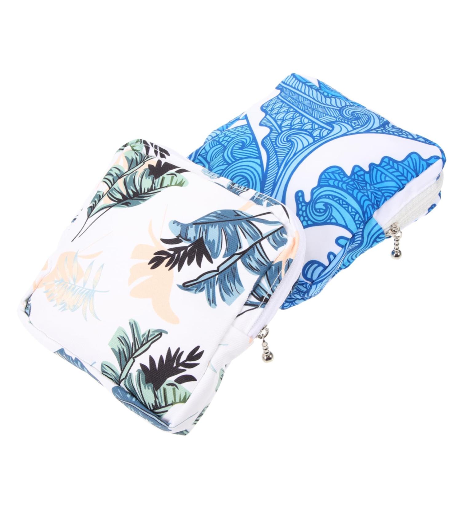 Shop Gleavi Sustainable Period Bag | Multi-functional Pocket for Pads & Tampons | Eco-friendly Travel Makeup Bag - Buy Online on GoSupps.com