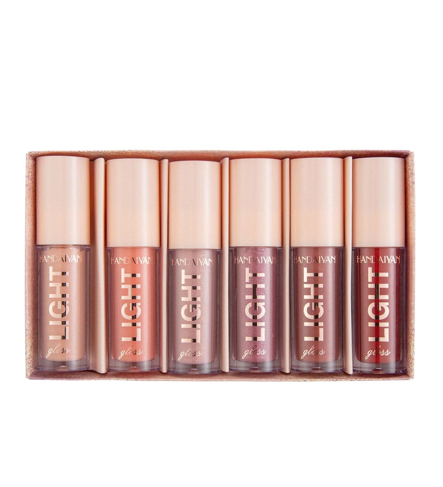 YAJIMSA 12-Color Waterproof Lip Gloss Set for Women - Long-Lasting Moisturizing Lipstick Gift - 6-Piece Makeup Set - Buy Online on GoSupps.com