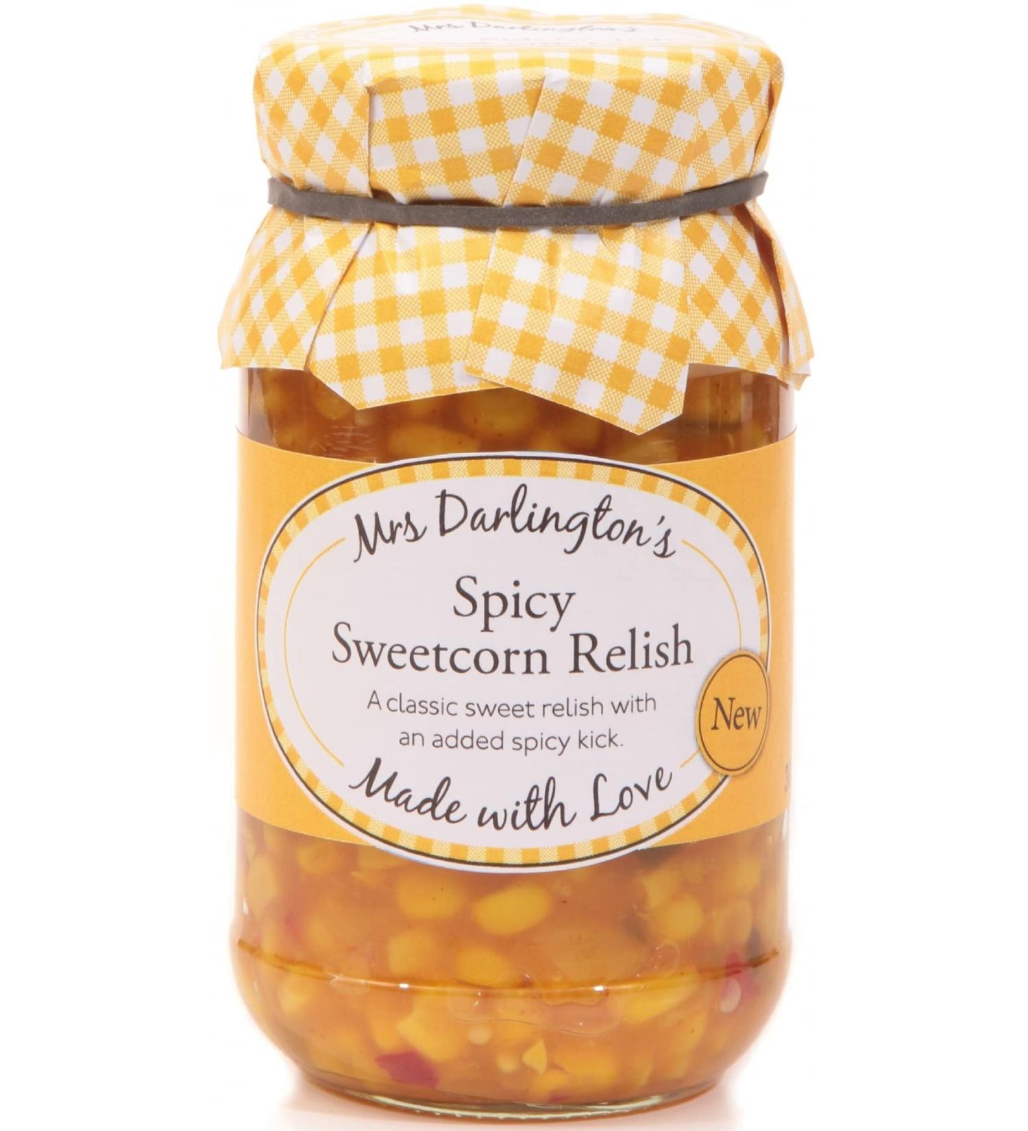 Mrs Darlington's Spicy Sweetcorn Relish 300g - 6 Pack