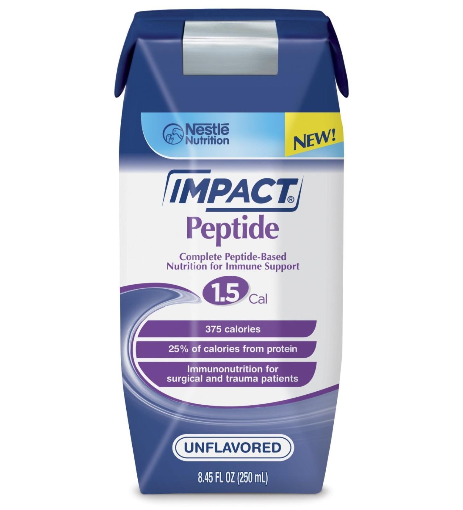 Impact Peptide 1.5 Cal Nutritional Formula (8 Ounce : 24/CS)