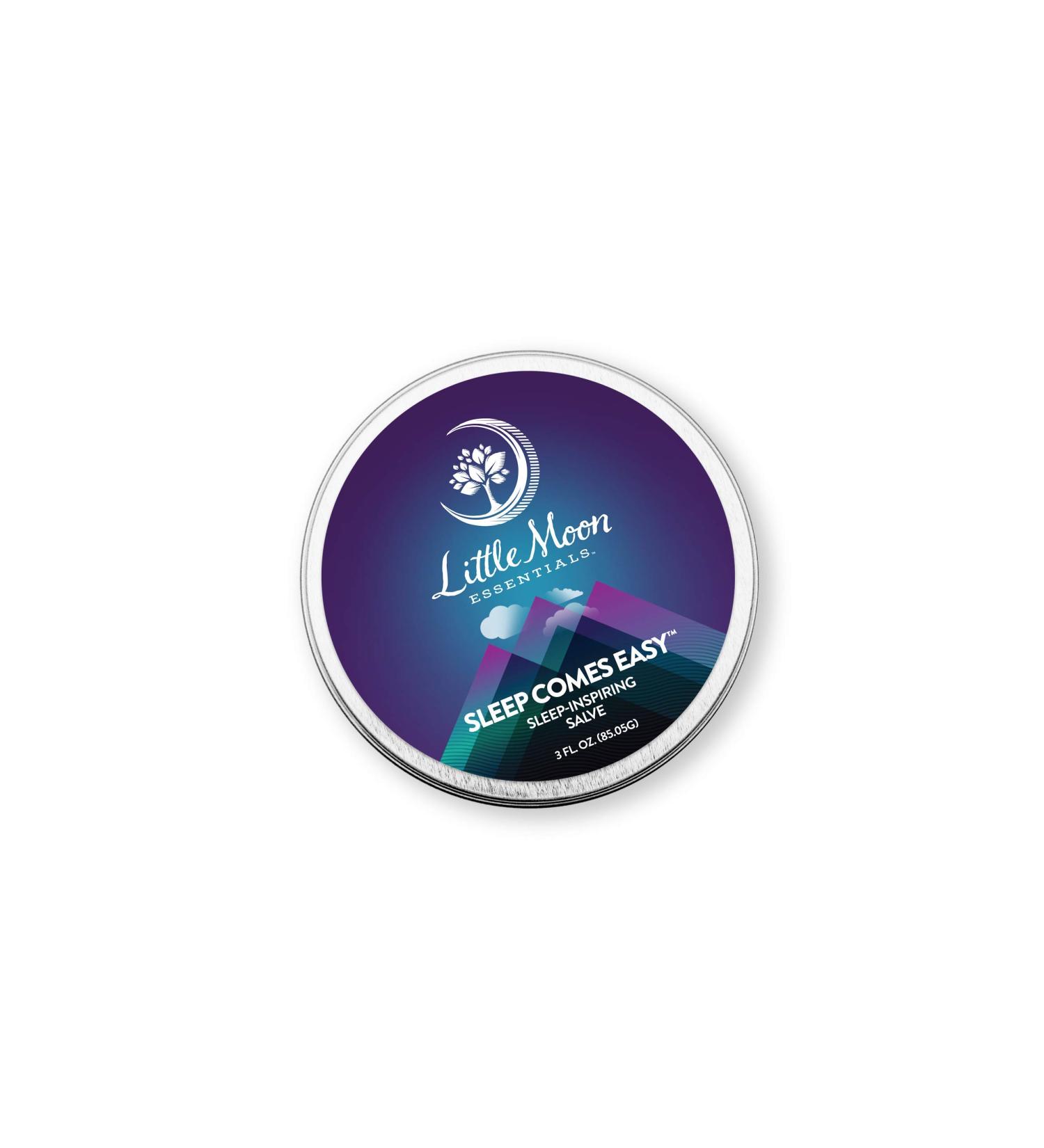 Buy Little Moon Essentials SLEEP COMES EASY 3OZ Salve - Natural Sleep Aid for Peaceful Nights | International Shipping Available - Buy Online on GoSupps.com