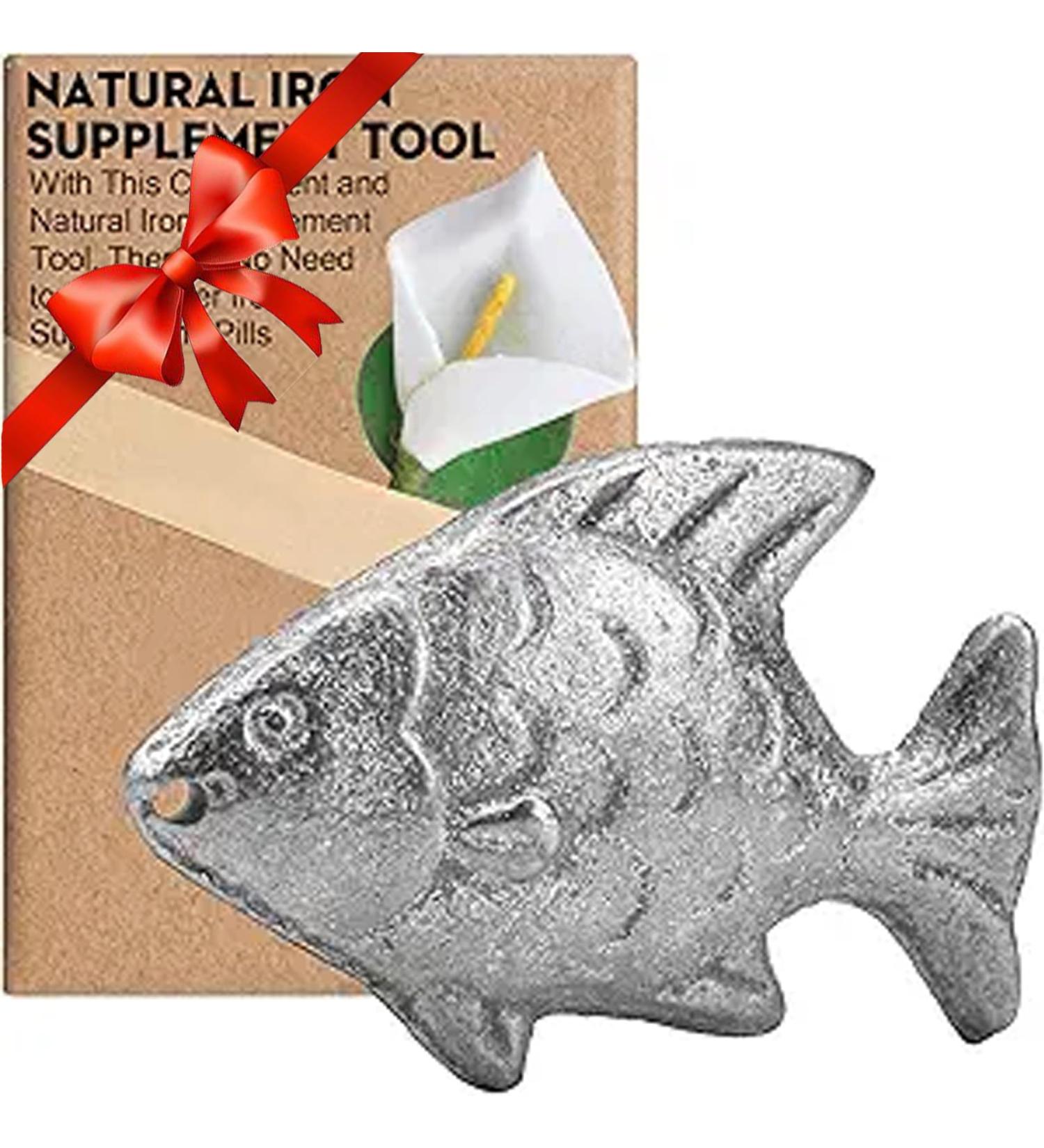 Iron Fish Cooking Tool to Add Original Iron Supplement to Food and Water Iron Supplement Tool for Iron Deficiency Vegetarians Pregnant Women and Children 1 - Buy Online on GoSupps.com