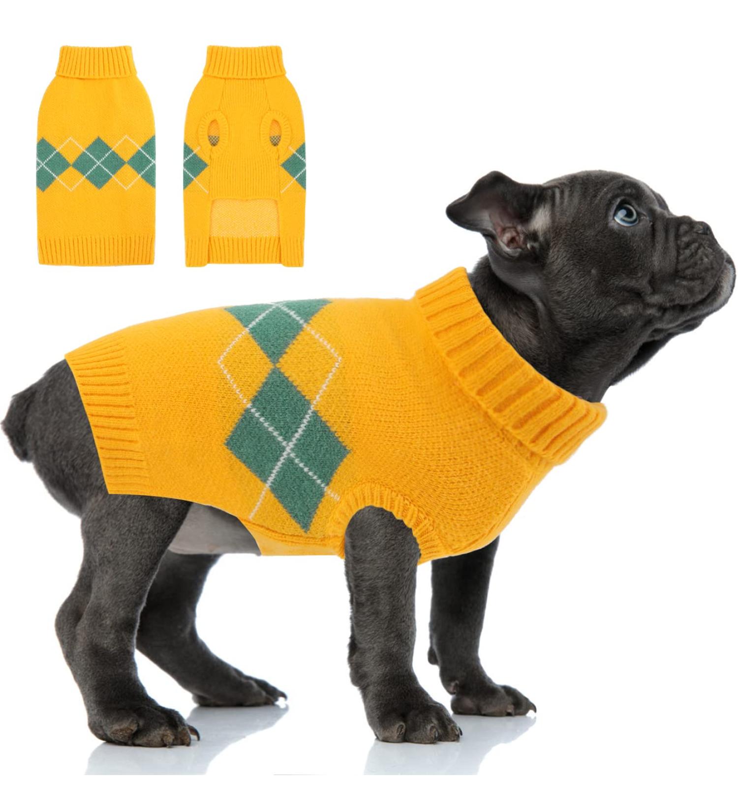Shop Winter Dog & Cat Sweaters | Soft Warm Vests for Small Breeds - Chihuahua Dackel Yorkie & More - Buy Online on GoSupps.com