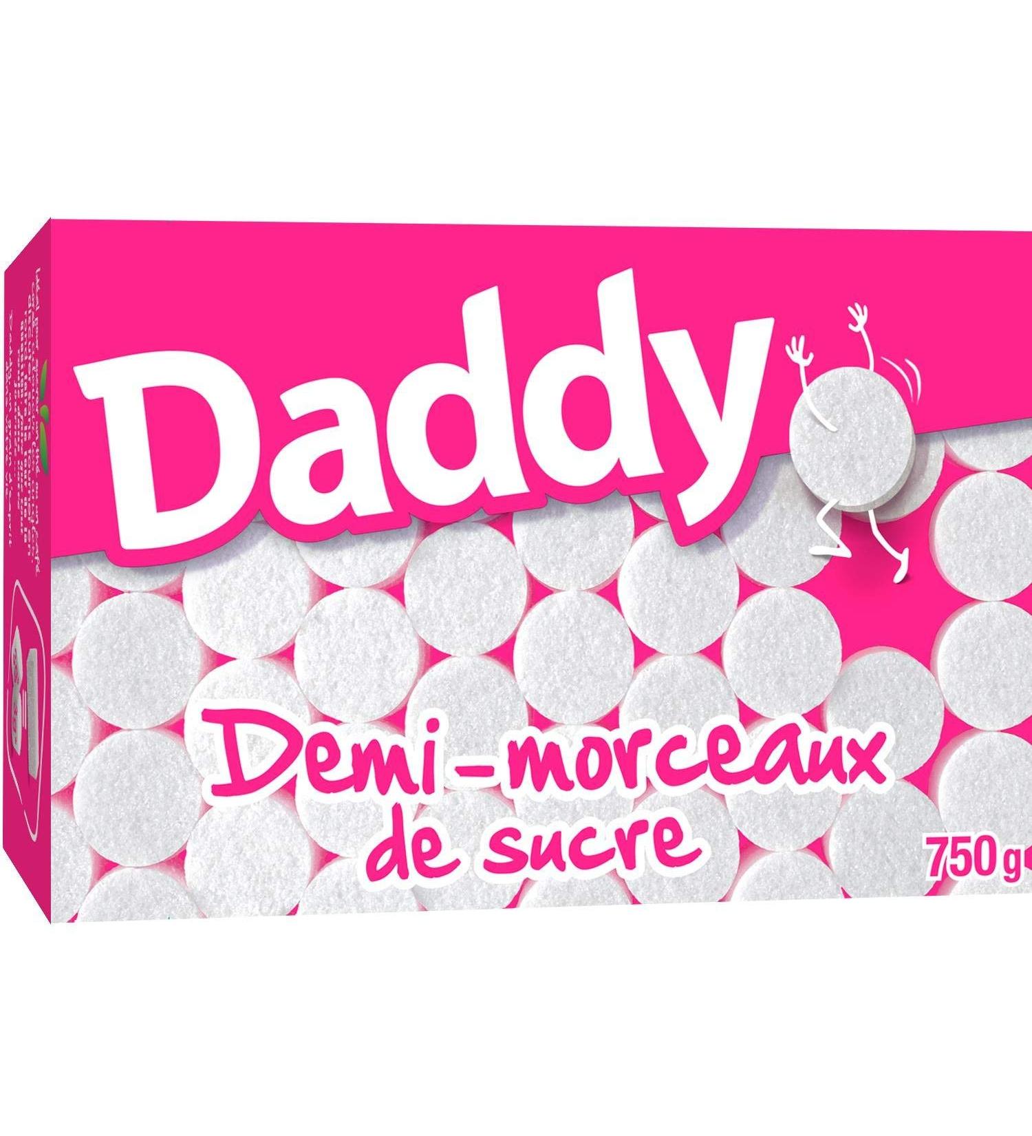 Sugar half pieces DADDY the package of 750 g