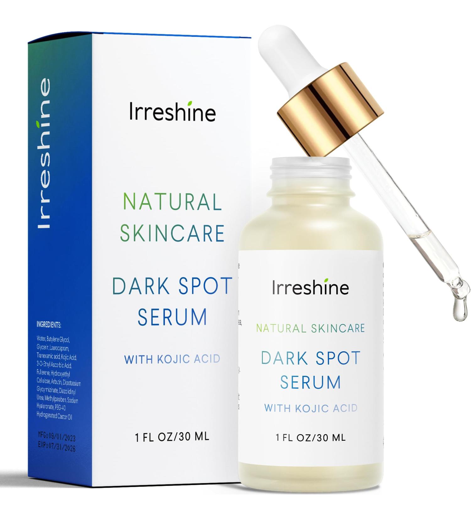 Dark Spot Remover for Face & Body | Kojic Acid Dark Spot Corrector Serum for Women & Men - 1 FL OZ - Buy Online on GoSupps.com