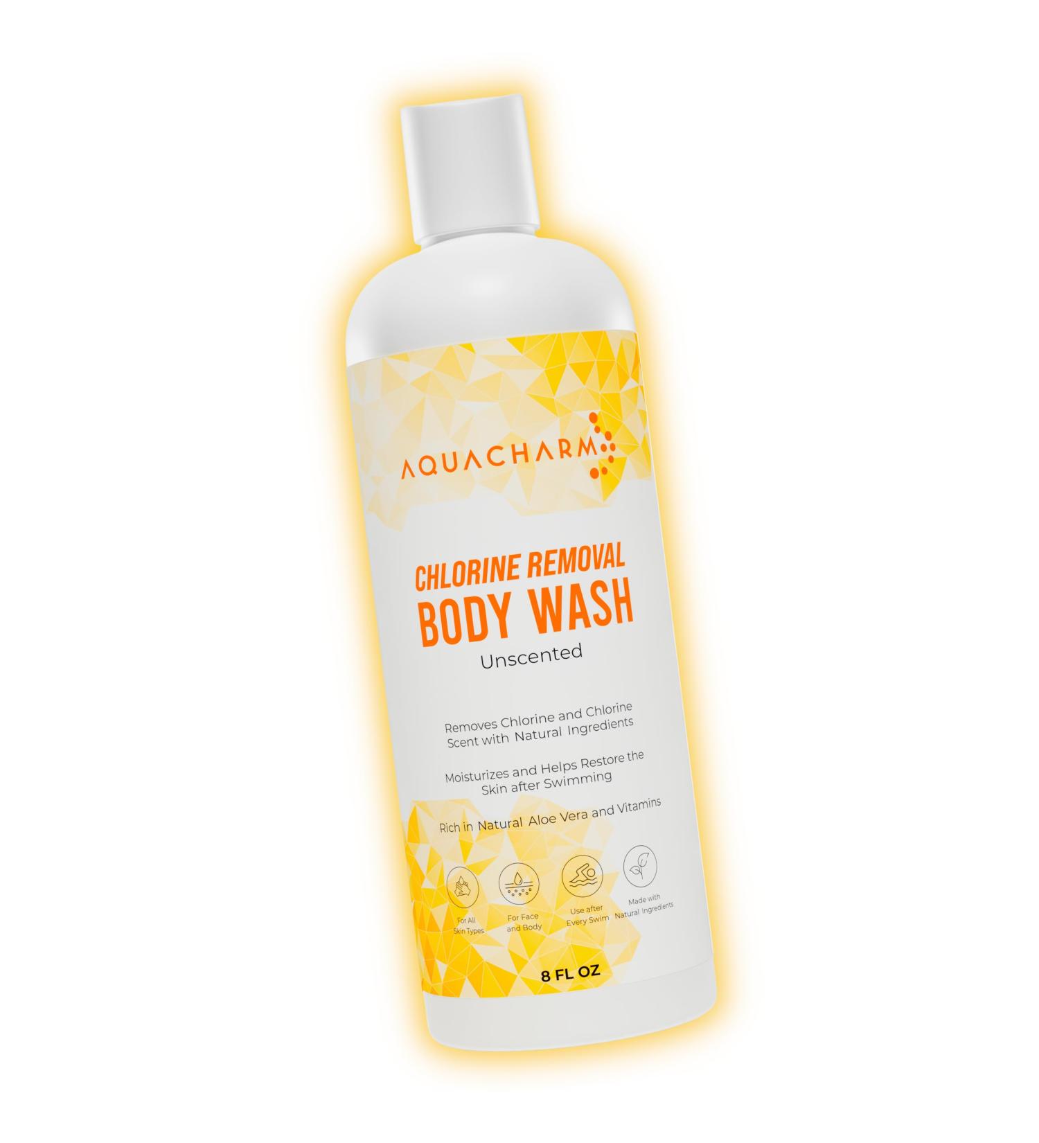 Chlorine Removal Body Wash - Natural Itch-Free SLS & Paraben Free | Moisturizing Care for Sensitive Skin & Swimmers - Buy Online on GoSupps.com