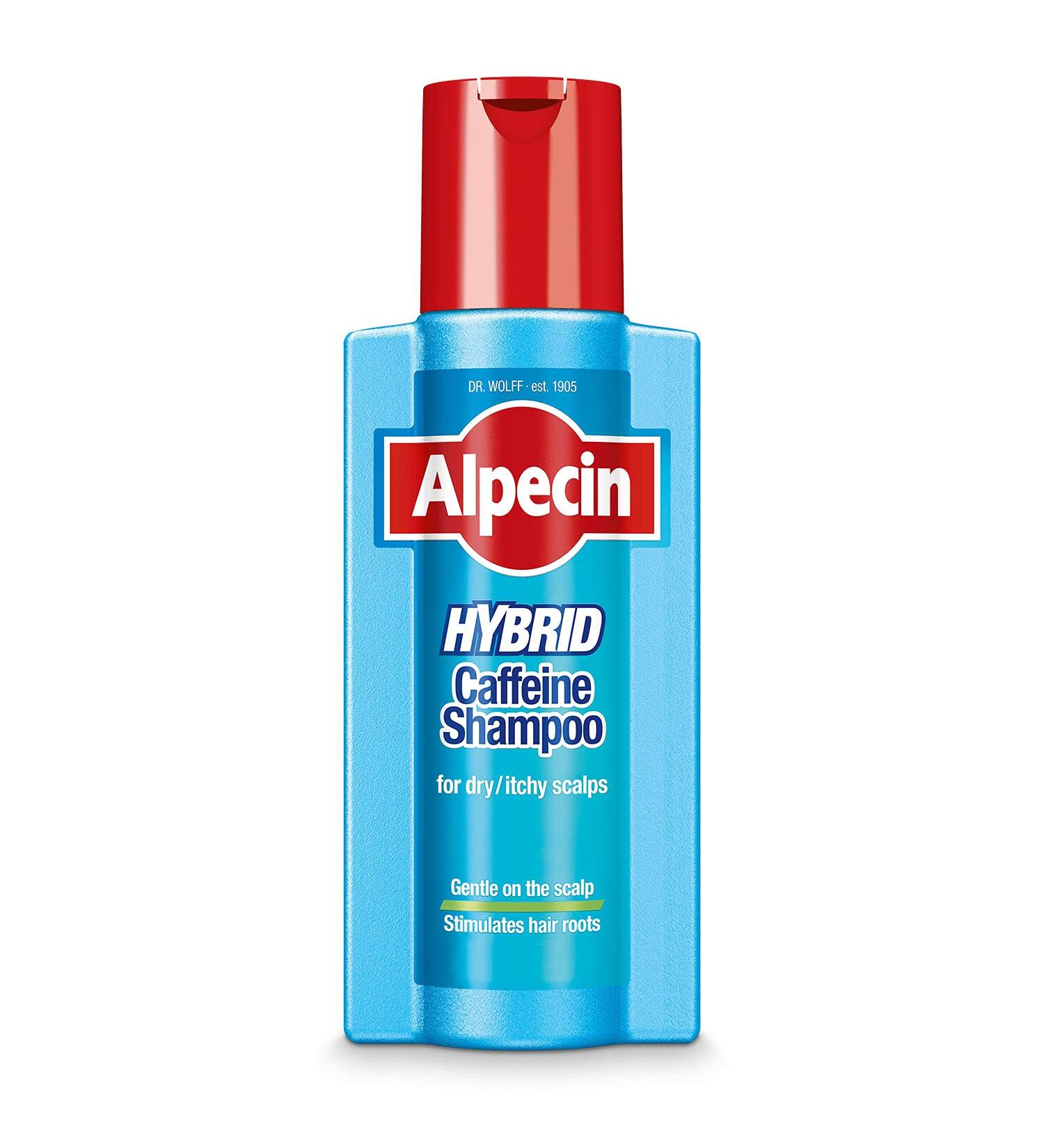 Alpecin Hybrid Shampoo 250ml | Natural Hair Growth for Sensitive Scalps | Made in Germany - Buy Online on GoSupps.com
