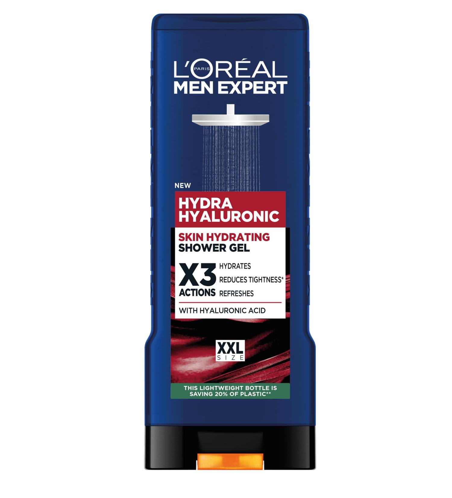 L'OREAL POLAND BALTICS LOr al Paris Men Expert Hyaluronic Shower Gel 400 ml