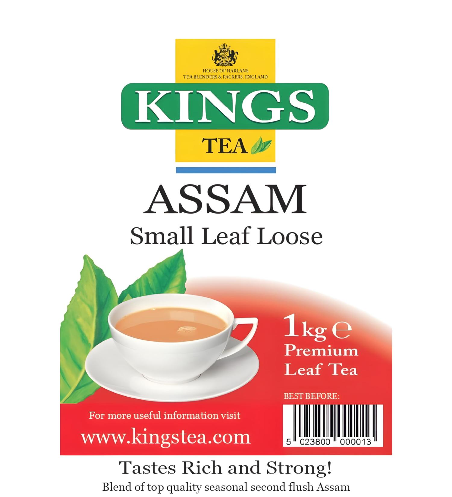 KINGS TEA ASSAM PETIT TEA EN VRAC 1KG. - Buy Online on GoSupps.com