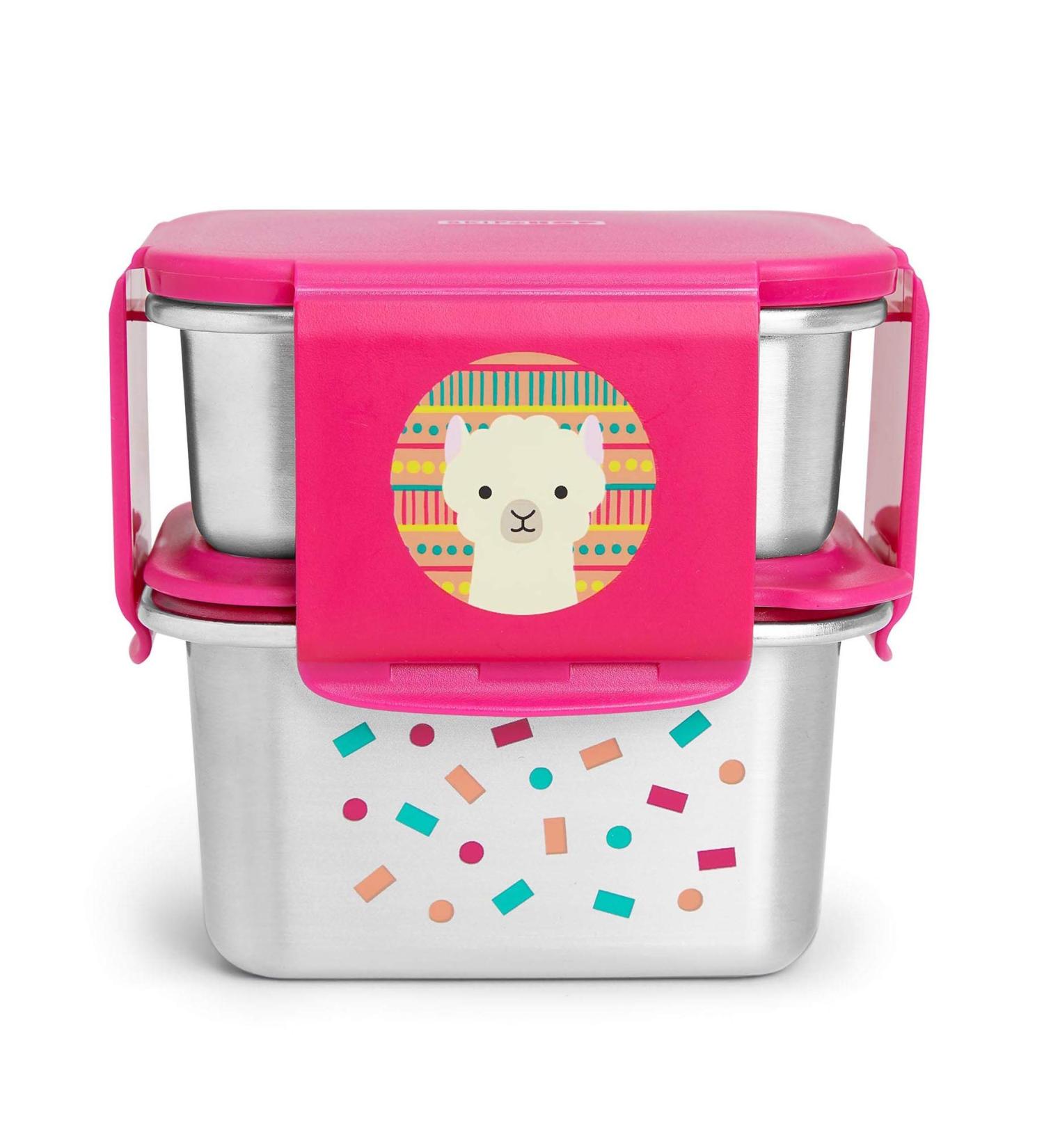 Skip Hop Zoo Stainless Steel Lunch Kit - Llama Design - Buy Online on GoSupps.com