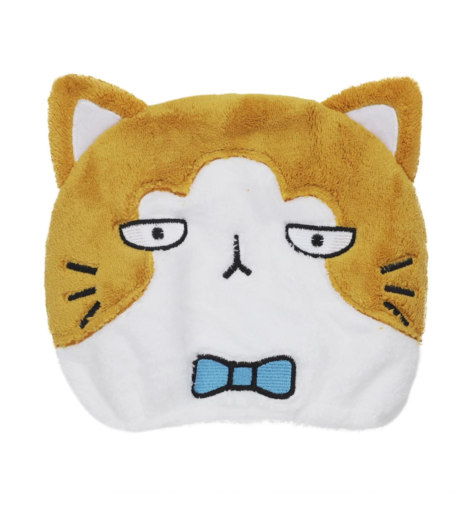 FakeFace Funny Hair Dryer Towel for Kids | Soft Microfiber Headscarf & Turban | Quick-Dry Cat Design - Buy Online on GoSupps.com