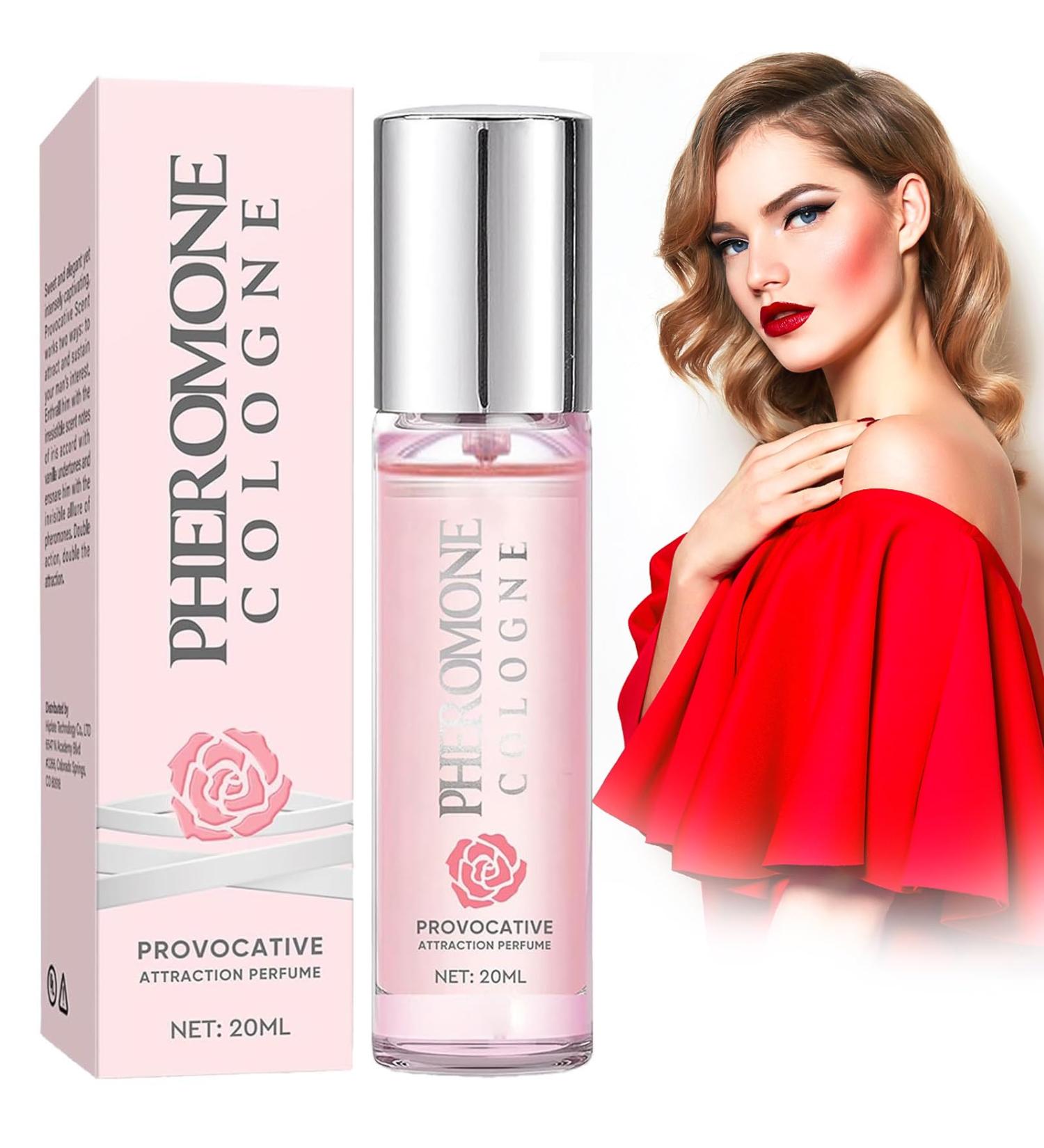 Pheromones Perfumes for Women 20 ML Pheromone Perfume with Unique Scent Portable Pure Women Pheromone Perfume Roll-on Design Elegance & Long Lasting Pink(Perfume) - Buy Online on GoSupps.com