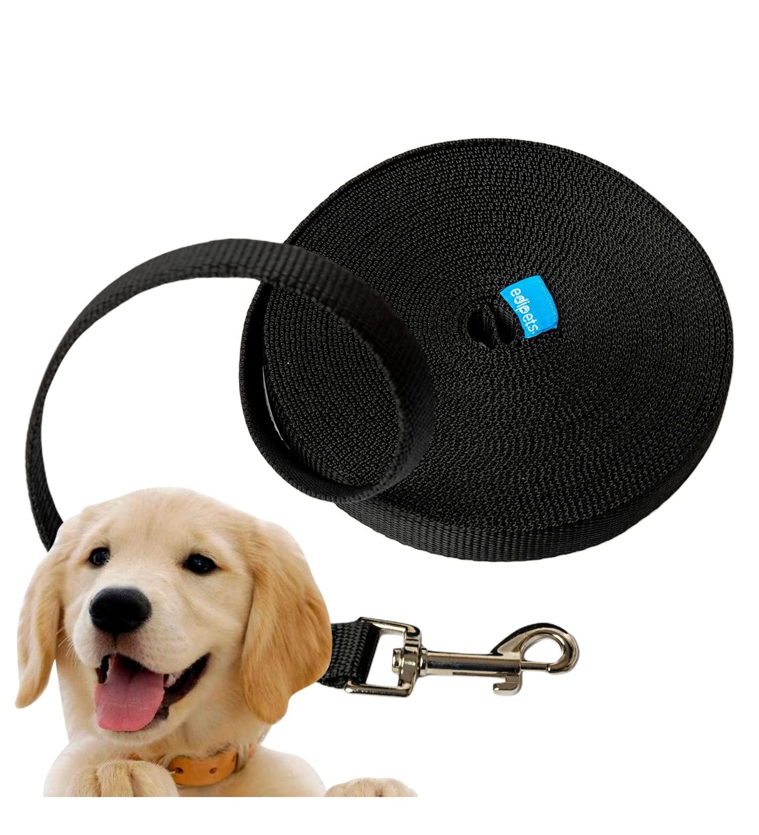 Edipets Waterproof Dog Drag Line - 5m Heavy-Duty Leash for All Dog Sizes | Durable Training Line in Black - Buy Online on GoSupps.com