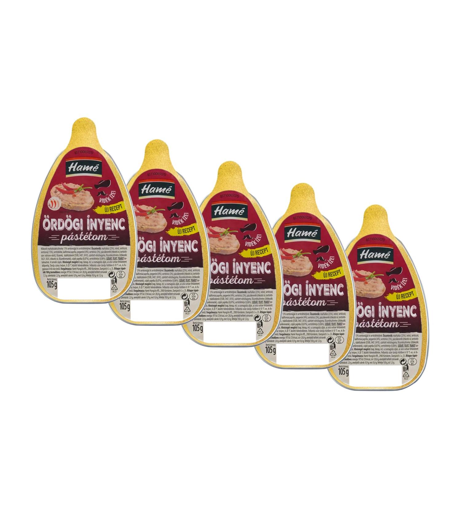 Hame Devil s Gourmet Hot Pate 105 g Pack of 5