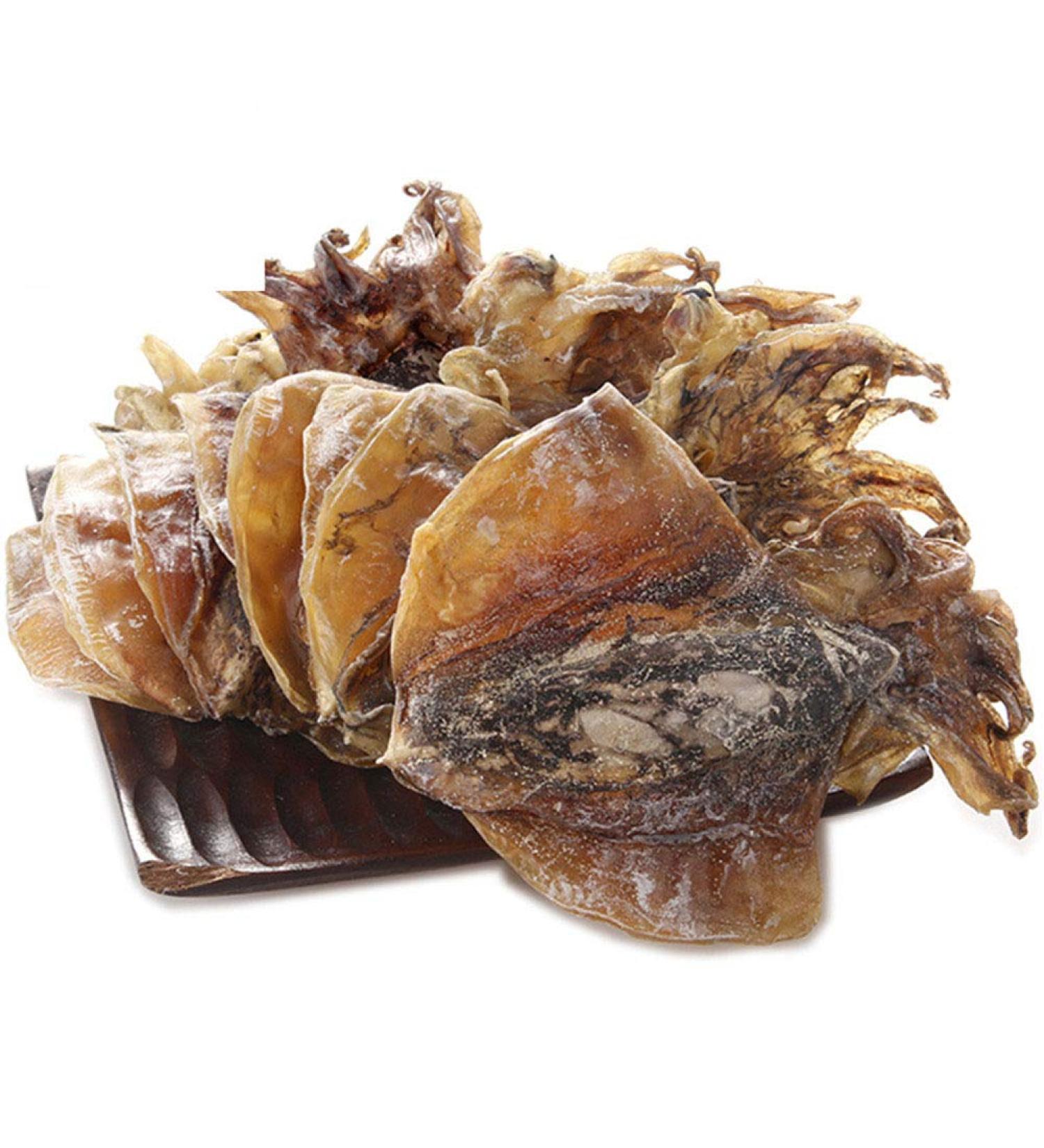 Dried Squid Whole Body One Side Premium Natural Seafood (250 Grams) - Buy Online on GoSupps.com