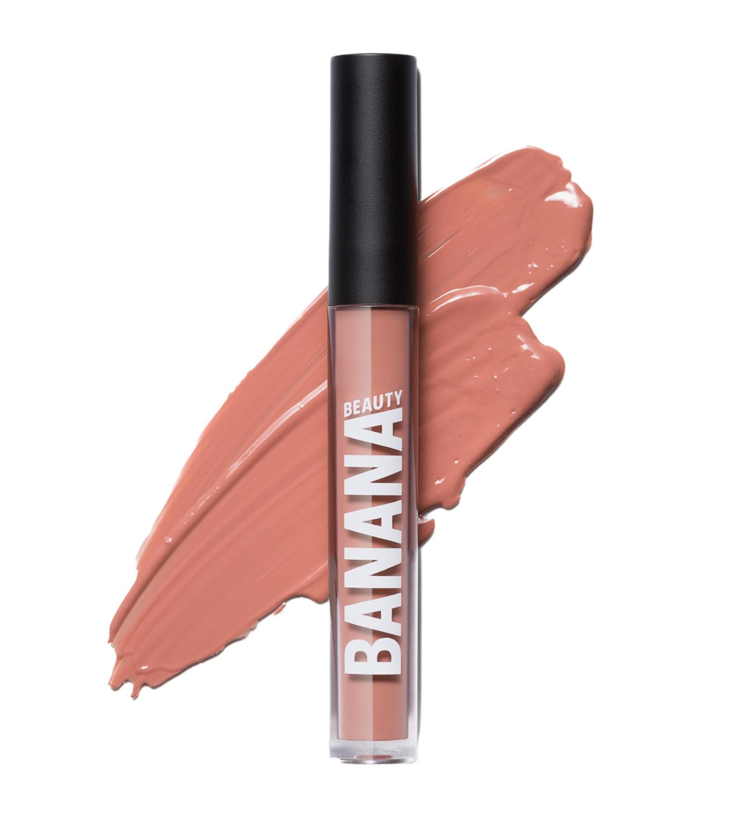 Buy Banana Beauty Semi Matte Liquid Lipstick - 10H Long-Lasting Natural Nude | Moisturizing & Volumizing Matte Lip Color - 3 ml - Buy Online on GoSupps.com