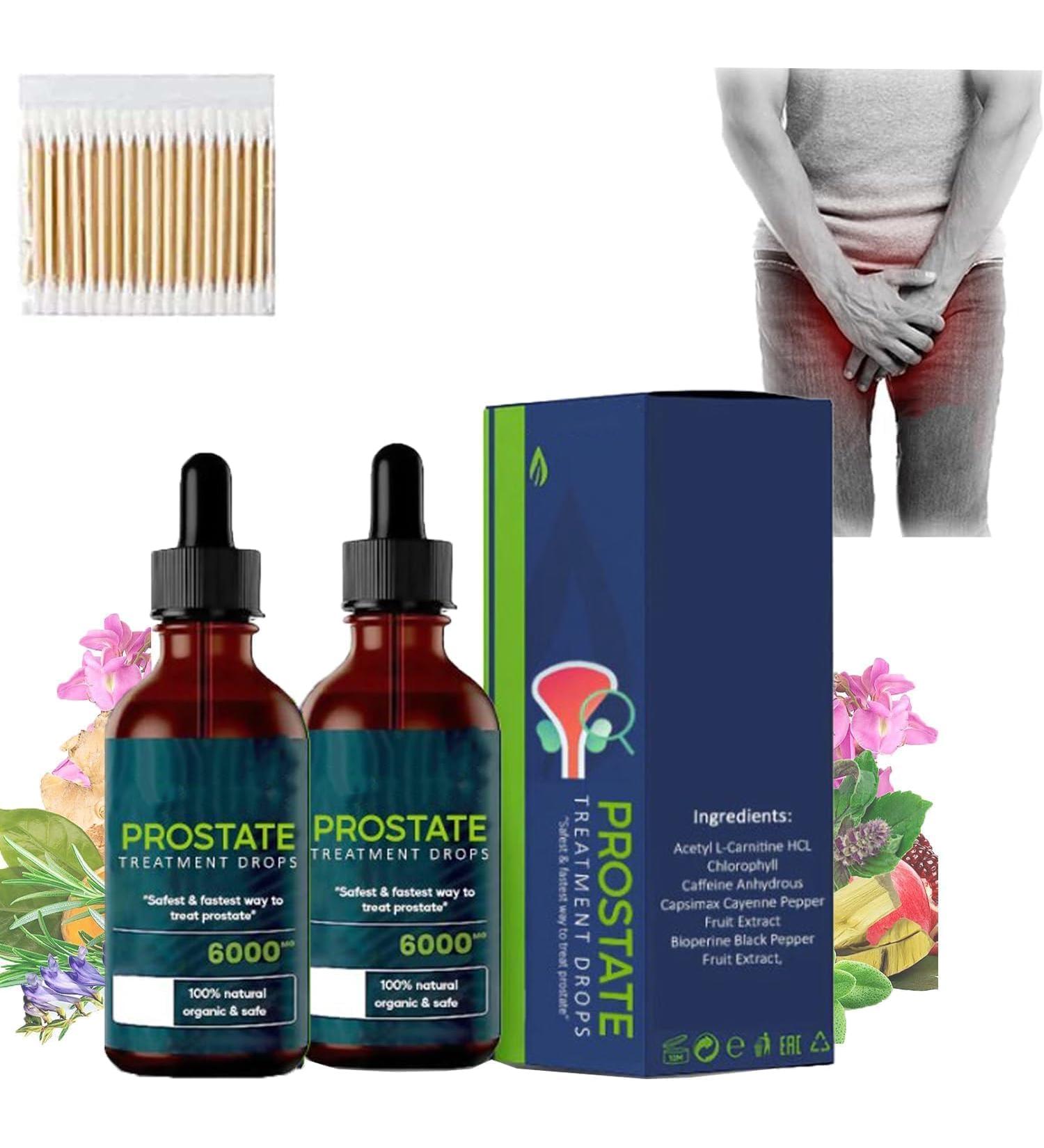 Prostate Treatment Drops | Natural Pain Relief & Health Support for Men - Buy Online on GoSupps.com