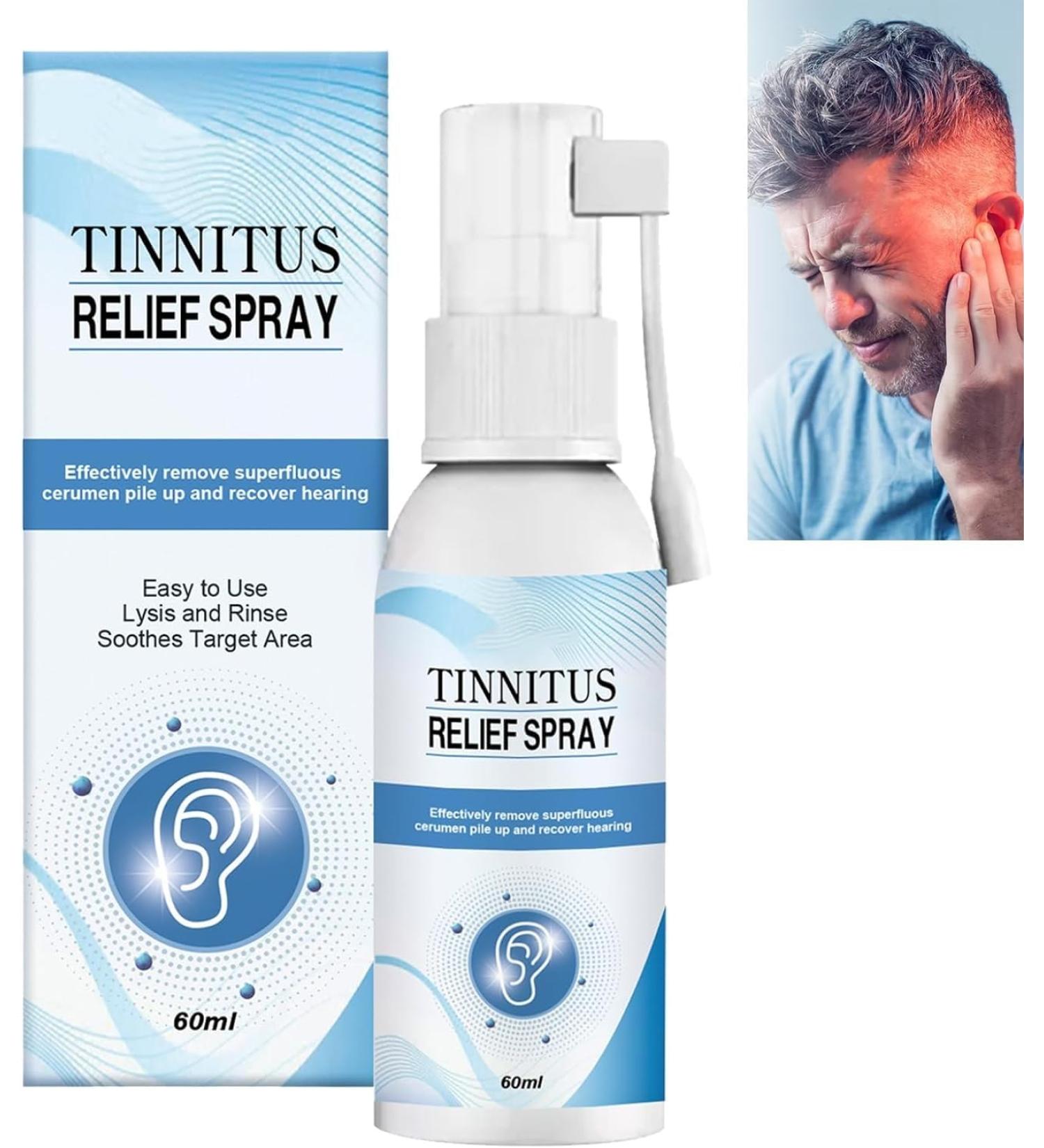 Ear Care Sprays Ear Ringing Spray Improve Ear Sprays Ear Ringing Relieving Tinnitus Ear Drops Ear Care Tinnitus Sprays Ear Cleaning Care Spray Ear Wax Removal Effectively Improves Hearing - Buy Online on GoSupps.com