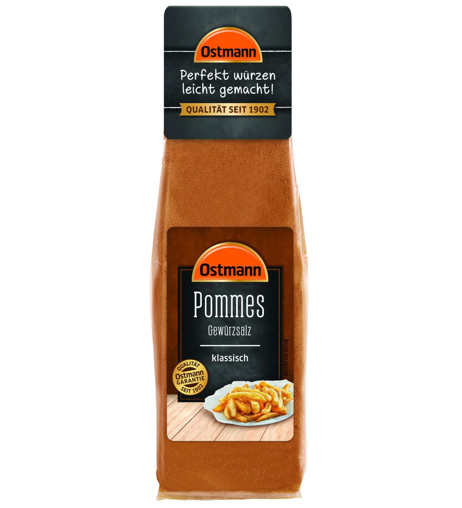 Ostmann Pommes Seasoning Salt 90 g 805498 90 g (1 pack)