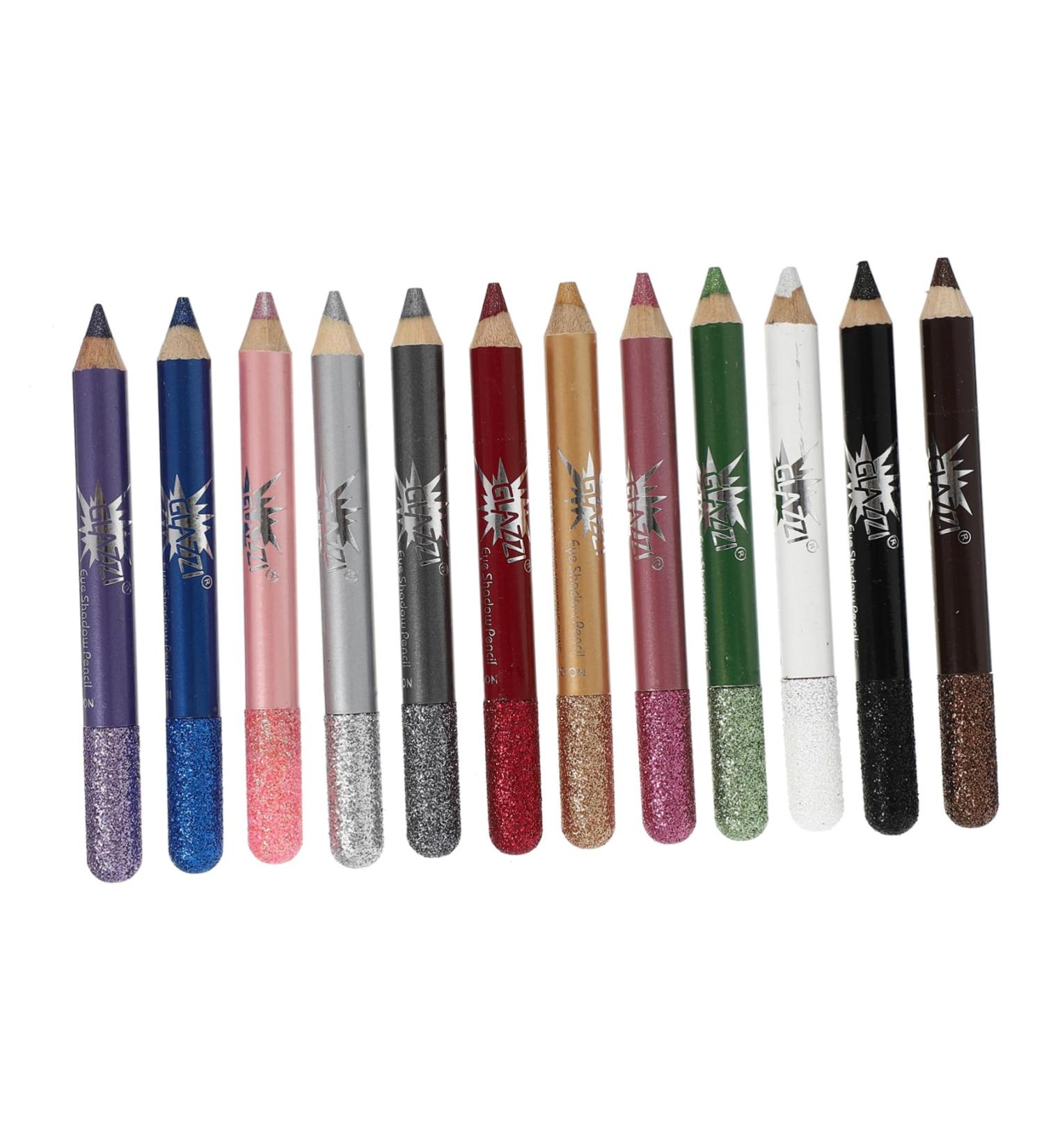 Housoutil 12pcs Pearlescent Eyeshadow Pencil Eyeshadow Stick Eye Shadow Stick Long-lasting Eye Shadow Pen Girl - Buy Online on GoSupps.com