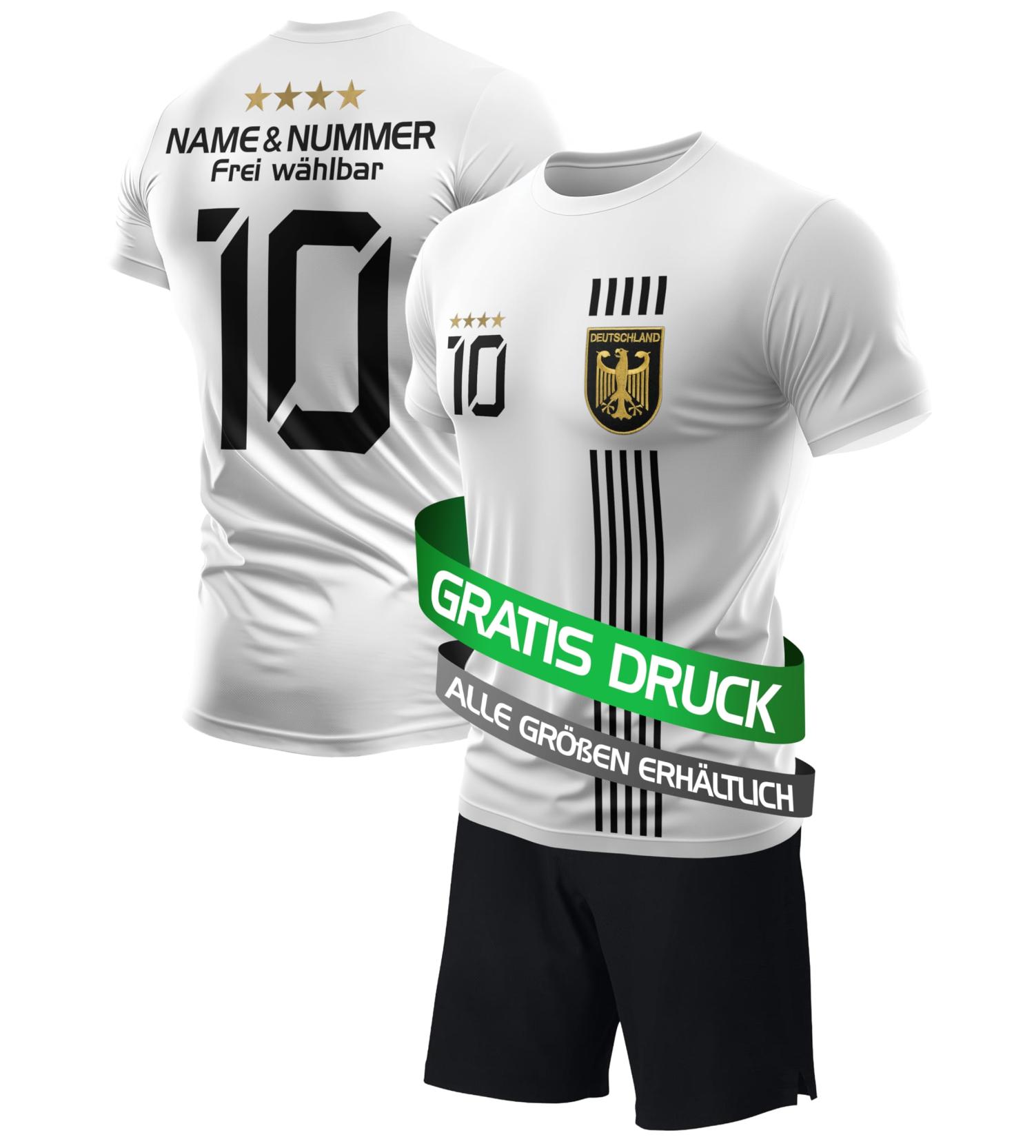 Buy Personalized Germany Jersey Set for Kids | Football Shirt & Shorts Gift for National Team Fans - Buy Online on GoSupps.com