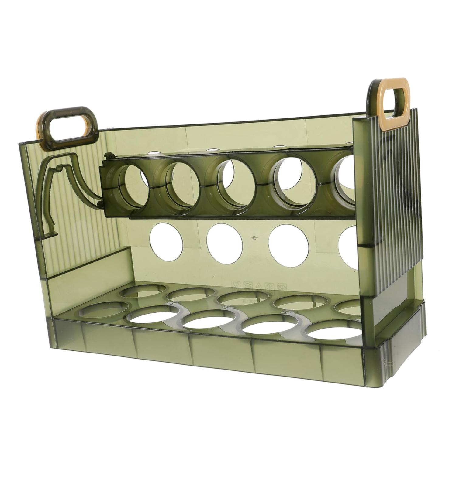 Mikinona Egg Holder Egg Storage Box Plastic Trays s Eggs Holder Egg Tray Egg Box Multi-layer Clamshell - Buy Online on GoSupps.com