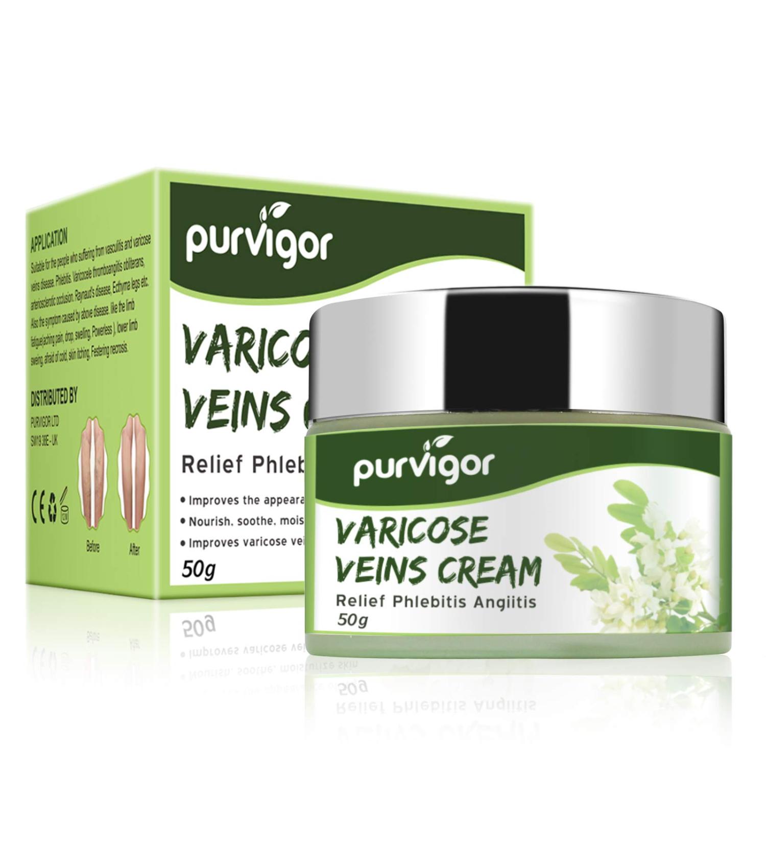 Varicose Vein Cream for Soothing Relief and Improved Capillary Health - Buy Online on GoSupps.com