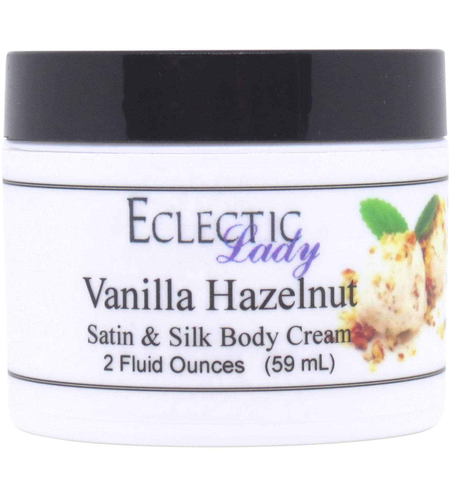 Eclectic Lady Vanilla Hazelnut Body Cream - Shea Butter & Aloe Handcrafted in USA 2 oz - Phthalate-Free Lotion for Women - Buy Online on GoSupps.com