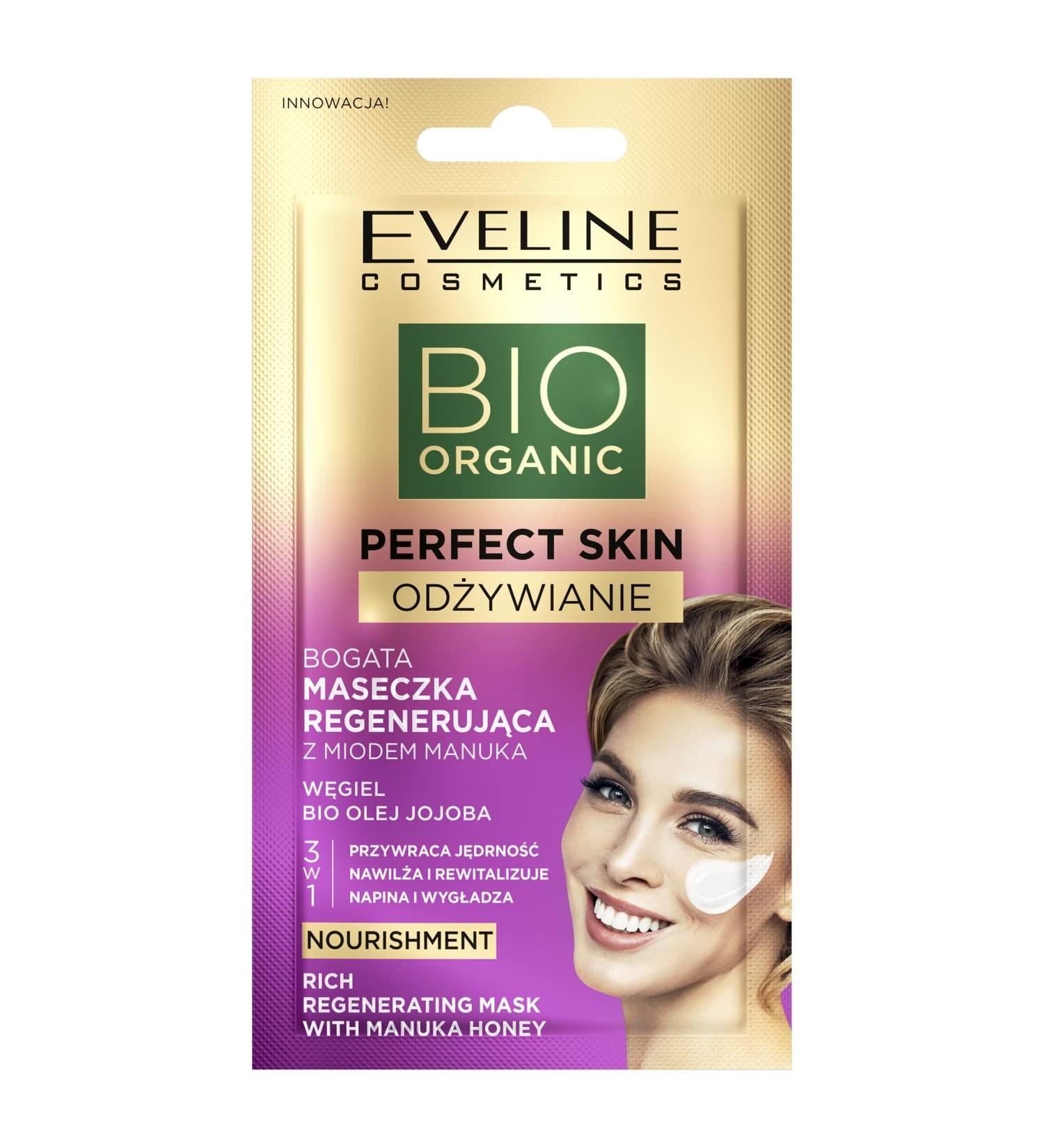 Eveline Cosmetics Perfect Skin Rich Regeneration Mask with Manguka Honey 8 ml - Buy Online on GoSupps.com