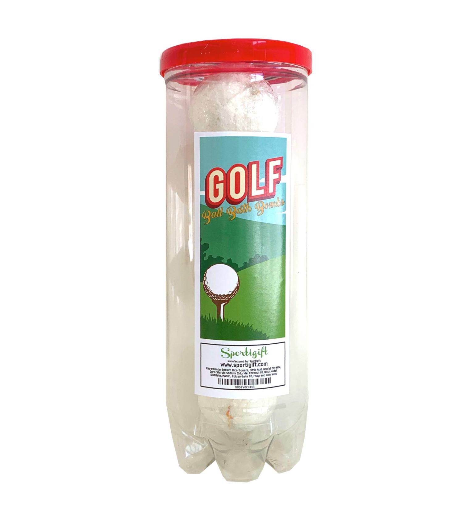 Luxury Golf Ball Bath Bombs - 6 Pack | Scented Fizzies Gift for Golfers | Ideal for Birthdays & Mother's Day - Buy Online on GoSupps.com