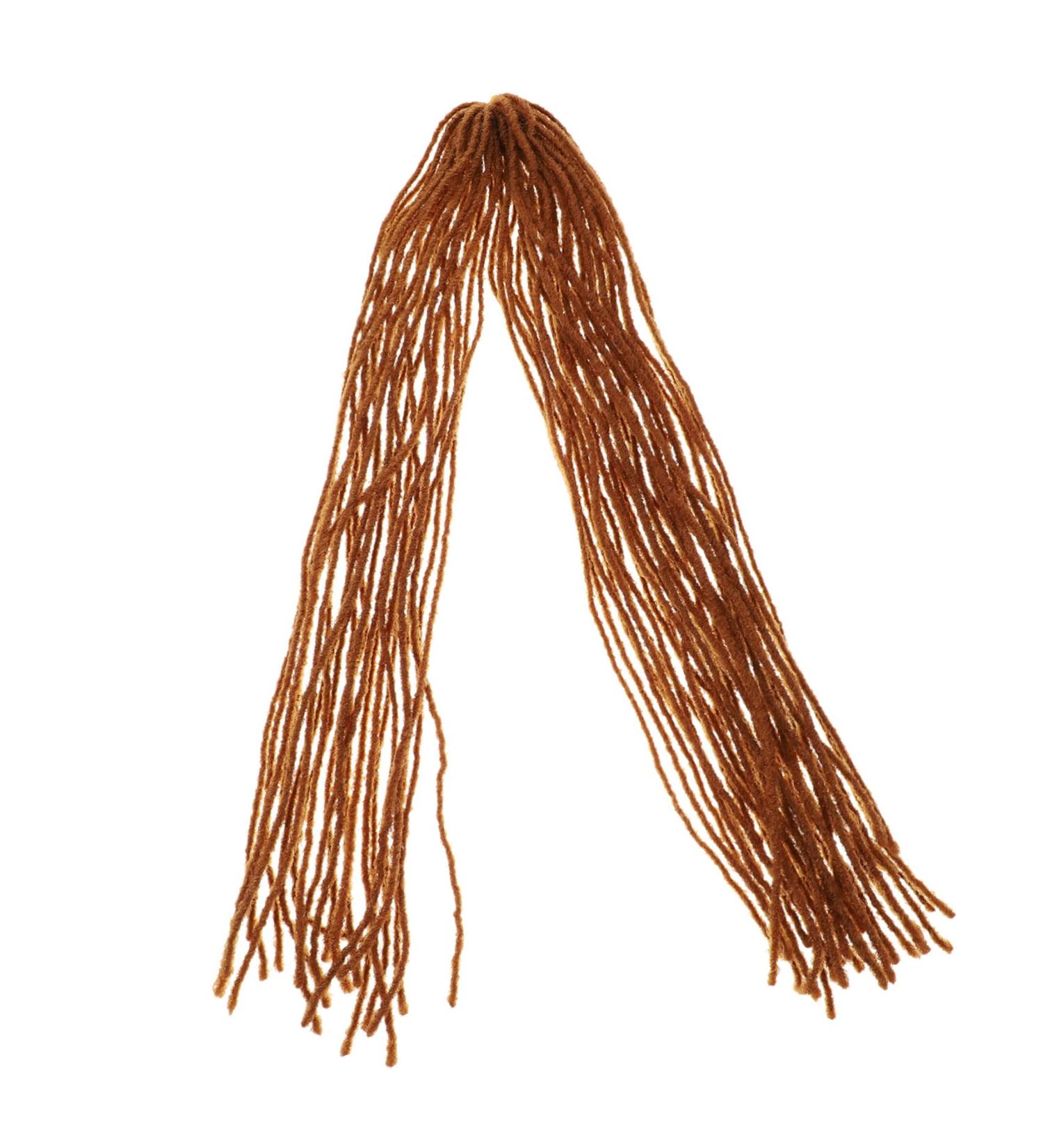 SKISUNO Dirty Little Braids Hair Wig Natural Wig Long Dreadlocks Wig Extenstions Women Hairpiece Extensions Synthetic Dreadlock Extensions Men Wig Fashion Hairpiece Dreadlocks 90X8CM Brown - Buy Online on GoSupps.com