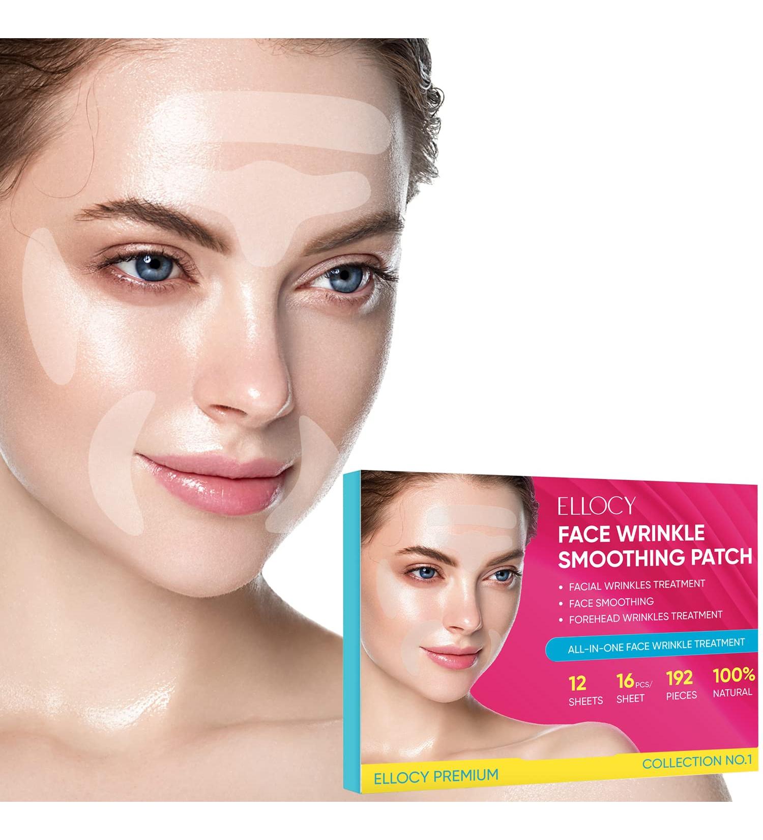 Ellocy Face Wrinkle Patches - 192PCs Forehead & Facial Tape for Anti-Wrinkles - Buy Online on GoSupps.com