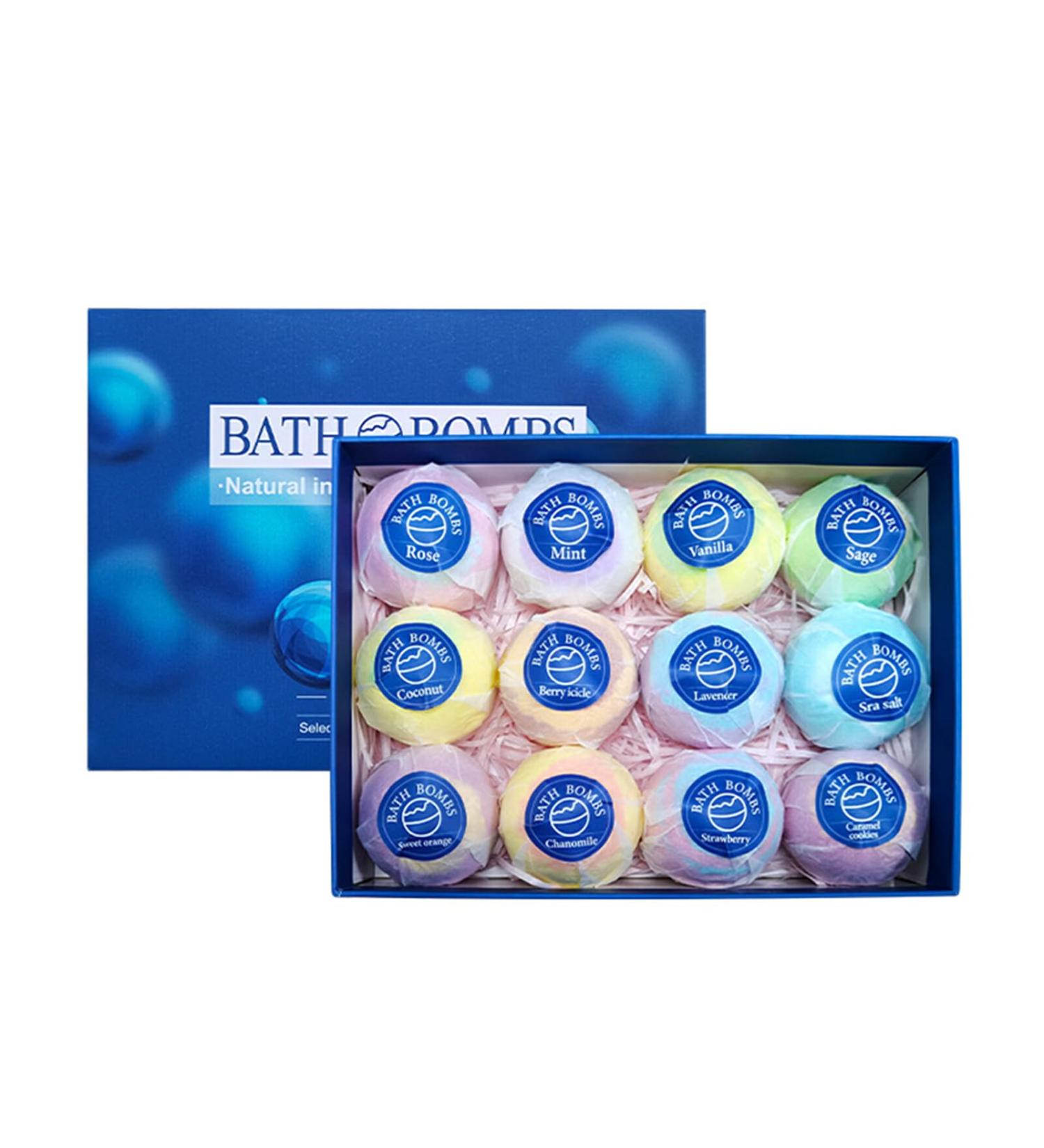 siduytin Natural Bath for Men Detoxifying and Nourishing Fragrant Bath Bombss for Women Gifts Bath Bombss Making Kit Gentle Blue - Buy Online on GoSupps.com