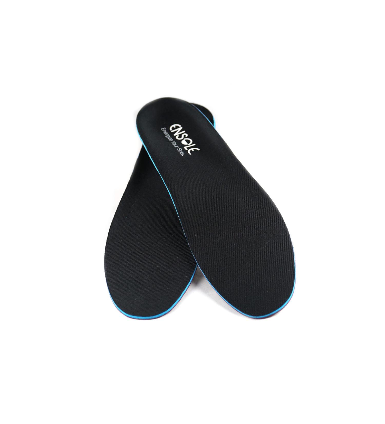 Ensole Orthopedic Insoles - Arch Support Inserts for Men and Women | Flat Feet, Plantar Fasciitis, Foot Pain Relief | US Men's 9-9.5 / Women's 10.5-11 - Buy Online on GoSupps.com
