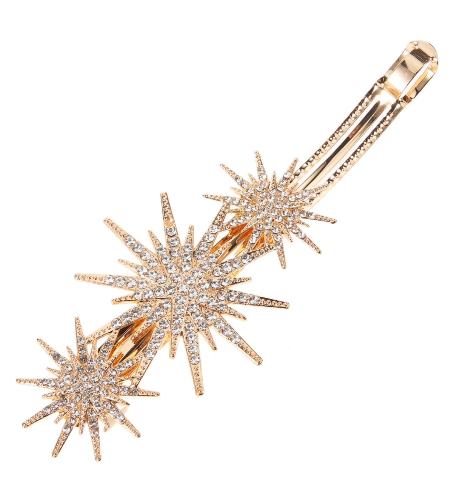 FRCOLOR hairpin fine decorate European and American crystal hair clips Diamond Miss alloy crystal small hair clips rhinestones spring clip hair barrettes spring women hair accessories - Buy Online on GoSupps.com
