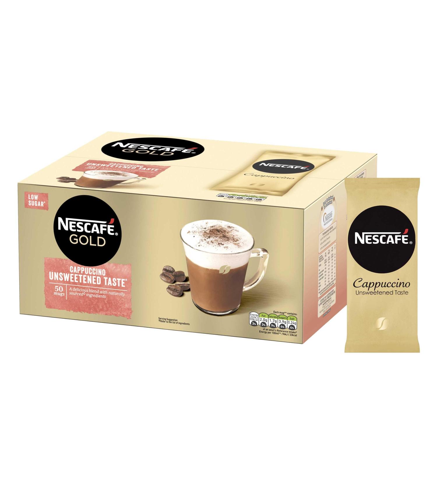 Coffee Single Serve Portions (Gold Cappuccino 50 Sachets) Nescafe Gold Cappuccino 40 Sachets 200 g (Pack of 1)