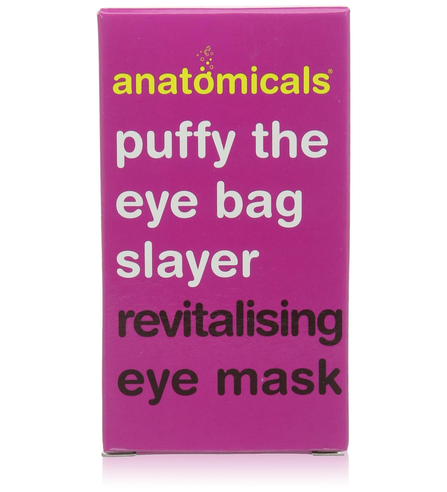 Anatomicals Revitalizing Gel Eye Mask Puff Reduction & Refreshing Relief | Shop Puffy the Eye Bag Slayer Worldwide - Buy Online on GoSupps.com