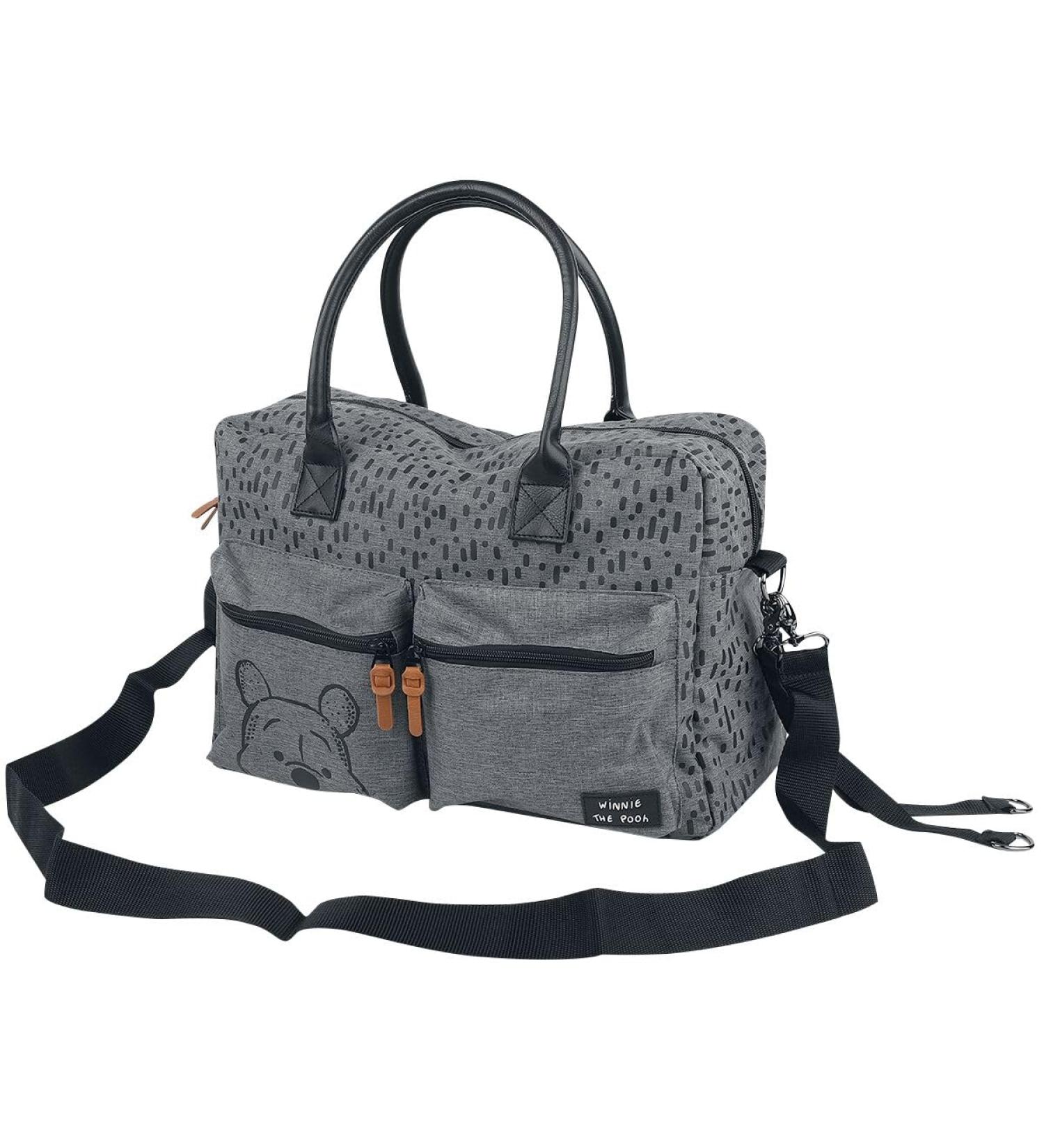 Winnie The Pooh Better Care Diaper Bag - Unisex Grey/Black | 100% Polyester | Disney Fan Merch - Buy Online on GoSupps.com