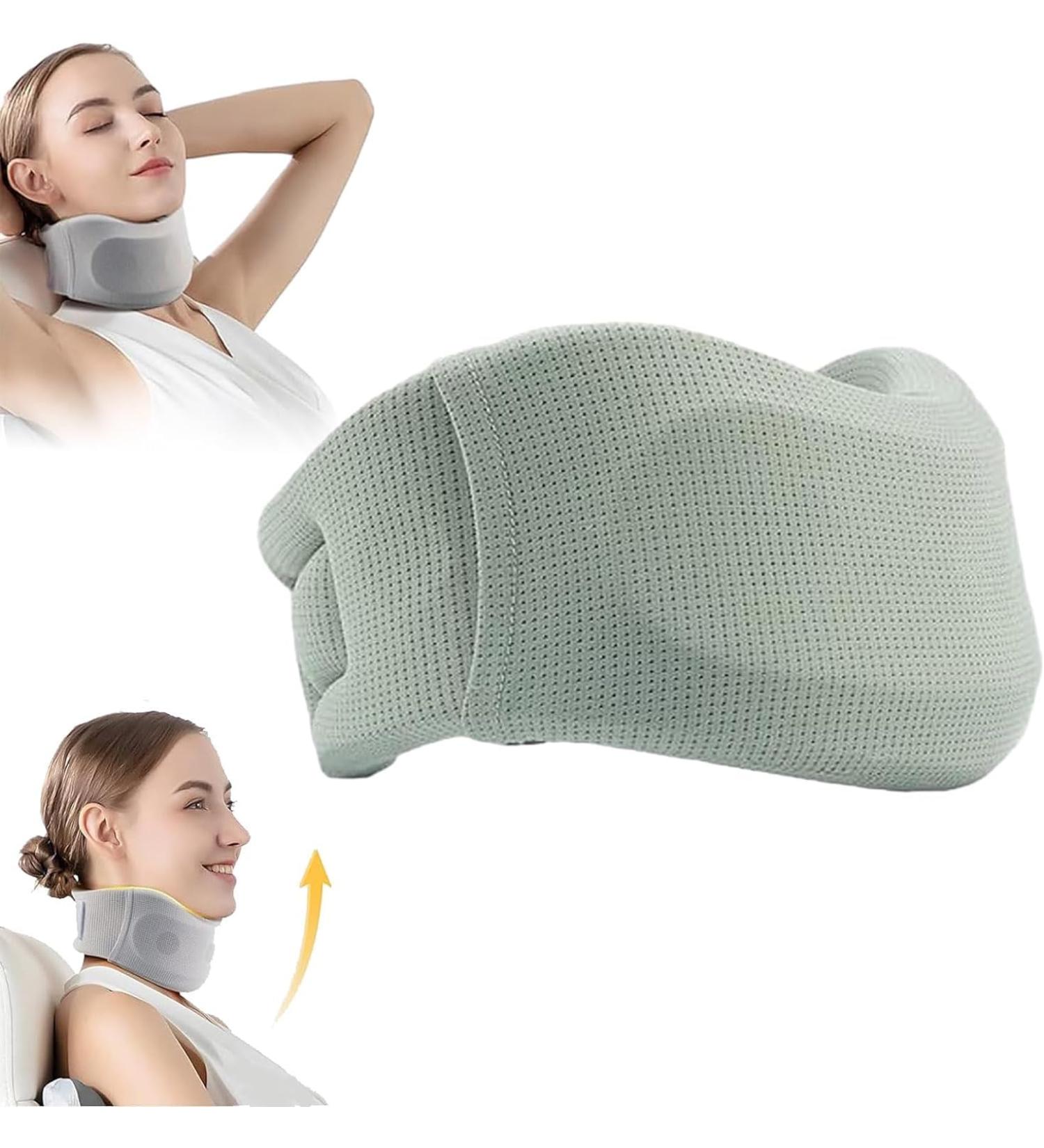 Recovist Neck Support - Cervicorrect Foam for Sleep Apnea & Anti-Snoring Large Green - Best Neck Support for Sleeping - Buy Online on GoSupps.com