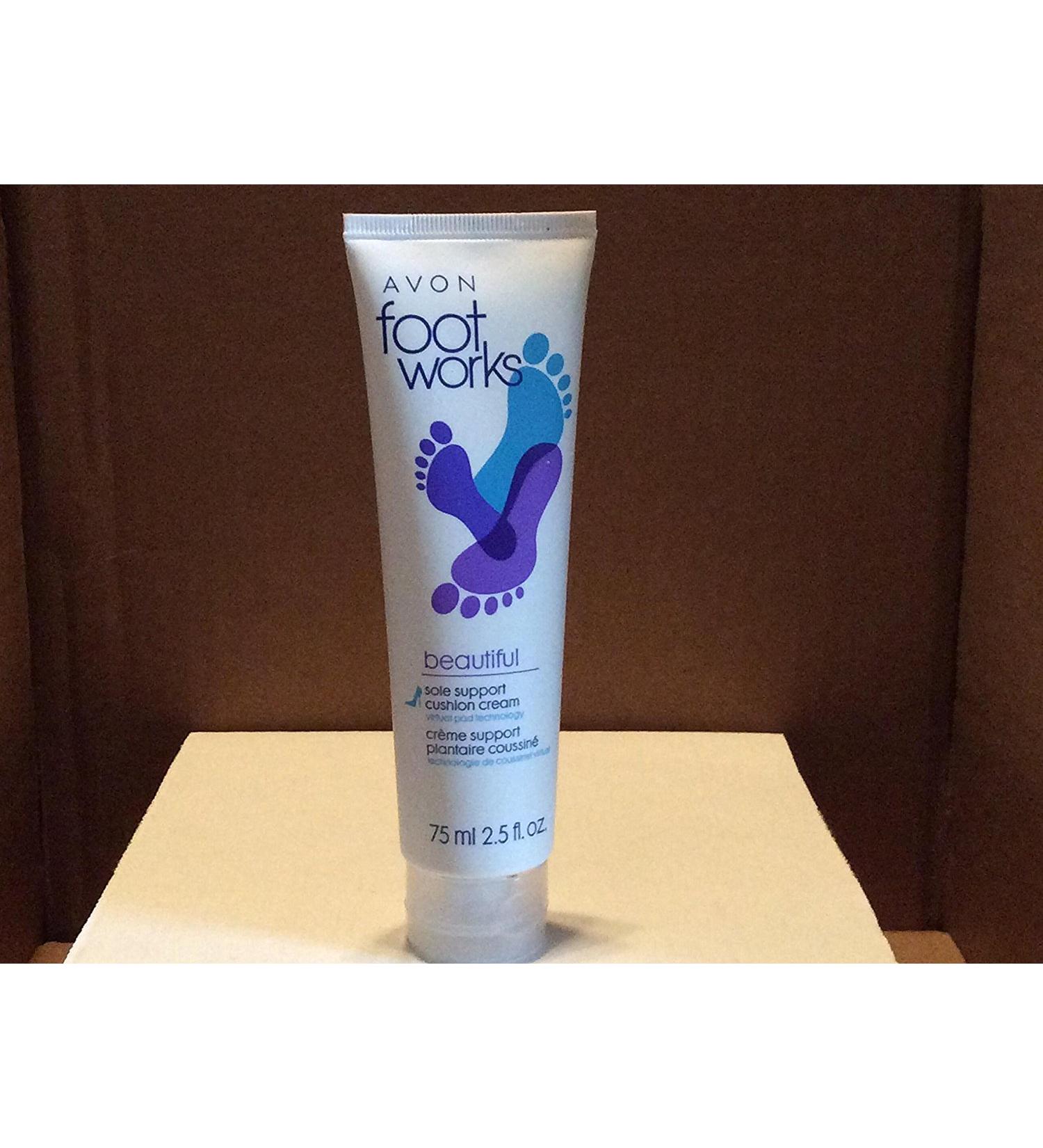 Avon Foot Works Sole Support Foot Cushion Cream
