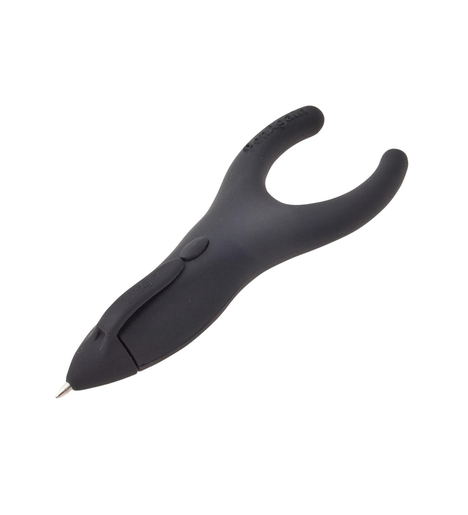 PenAgain ErgoSof Pen for Ehlers-Danlos | Arthritis & Carpal Tunnel Pain Relief - Black (00022 - Buy Online on GoSupps.com