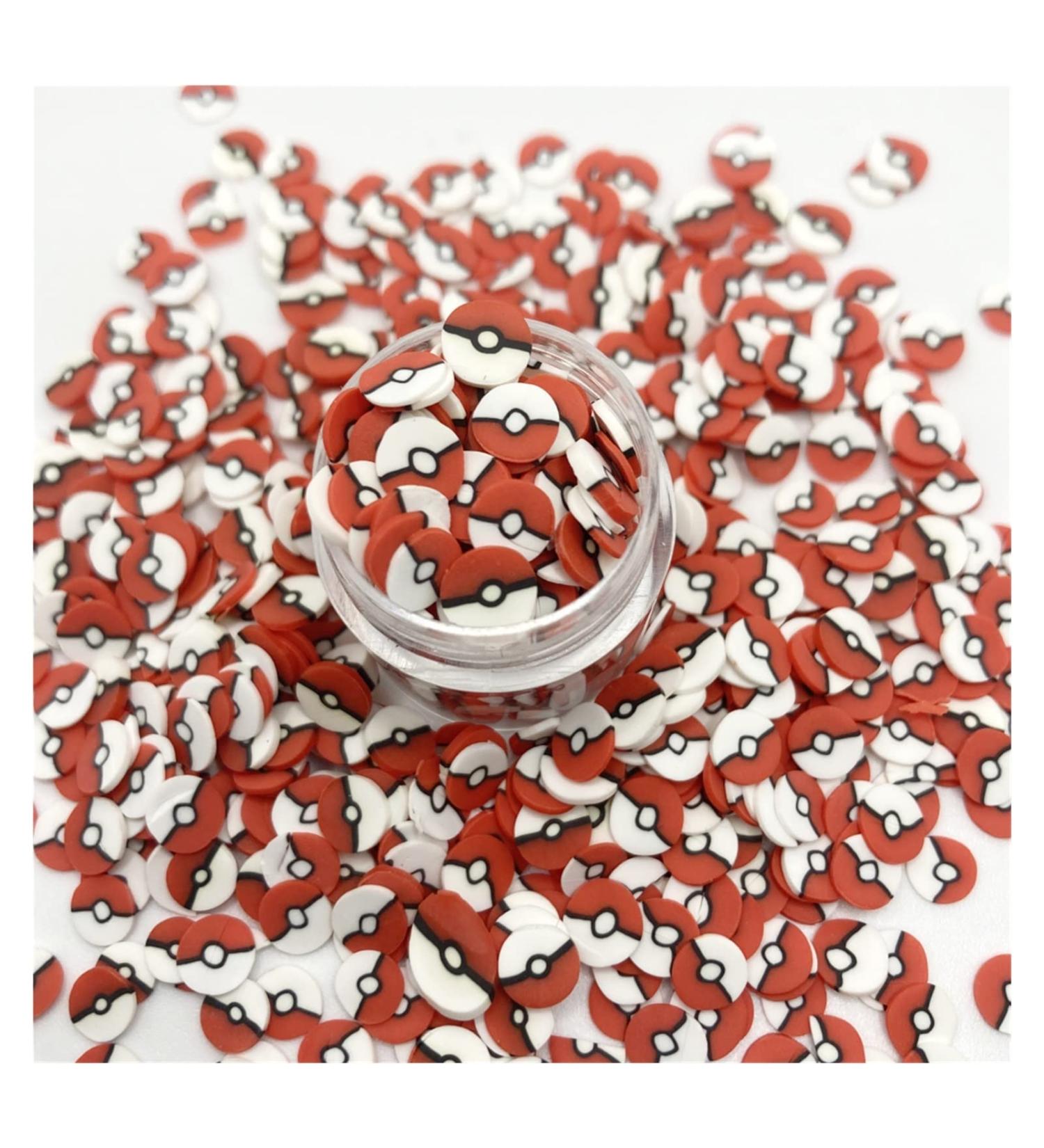 RT 50g Cartoon Anime Polymer Hot Soft Clay Sprinkles for Crafts DIY Plastic klei Tiny Cute Mud Particles Accessories Nails Art Y420 (Color : Rojo) Red - Buy Online on GoSupps.com