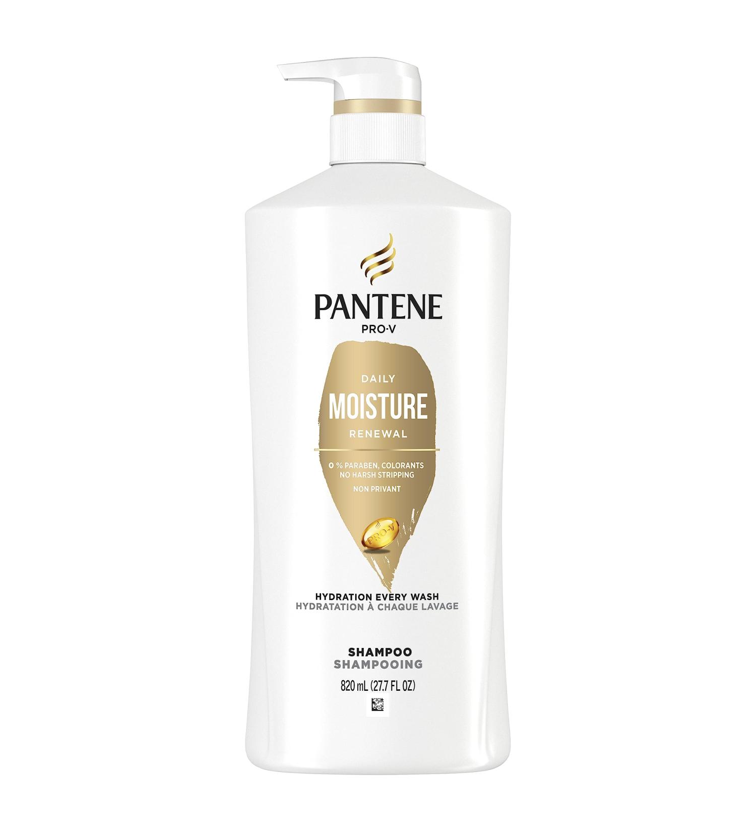 PANTENE PRO-V Daily Moisture Renewal Shampoo 27.7 oz/820 mL Scented 820 ml (Pack of 1) - Buy Online on GoSupps.com