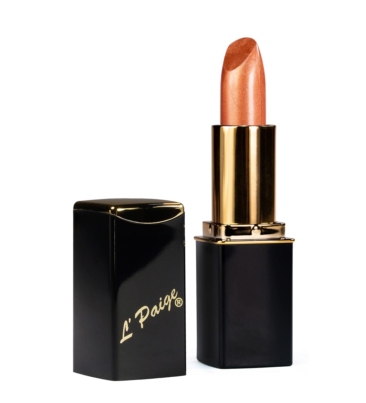 L'Paige (L36) AMARETTO Designer Lipstick  Aloe Vera Based  Long-lasting  Moisturizing